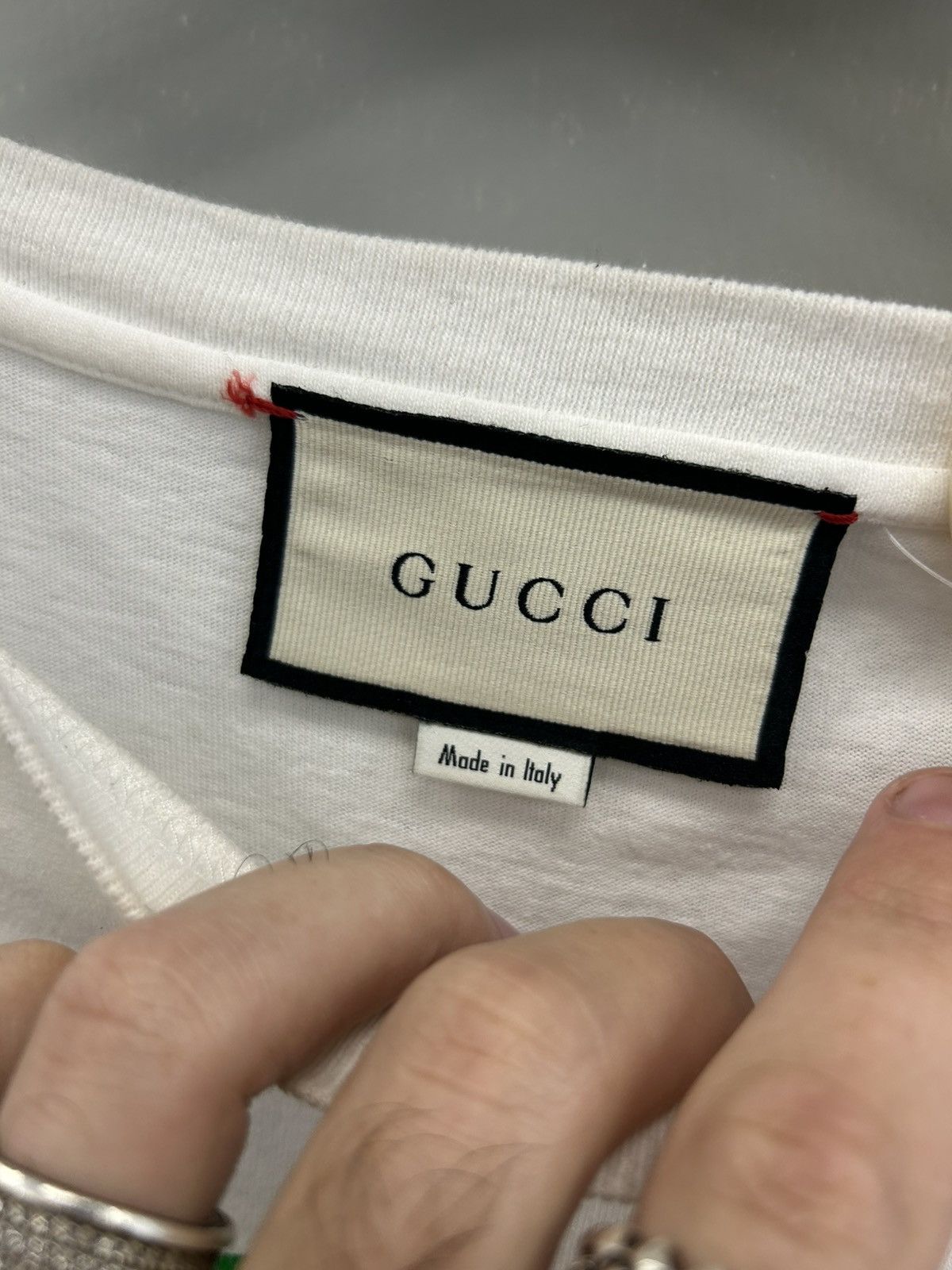 Gucci Gucci GG Interlocking T-Shirt White Size US S / EU 44-46 / 1 - 3 Thumbnail