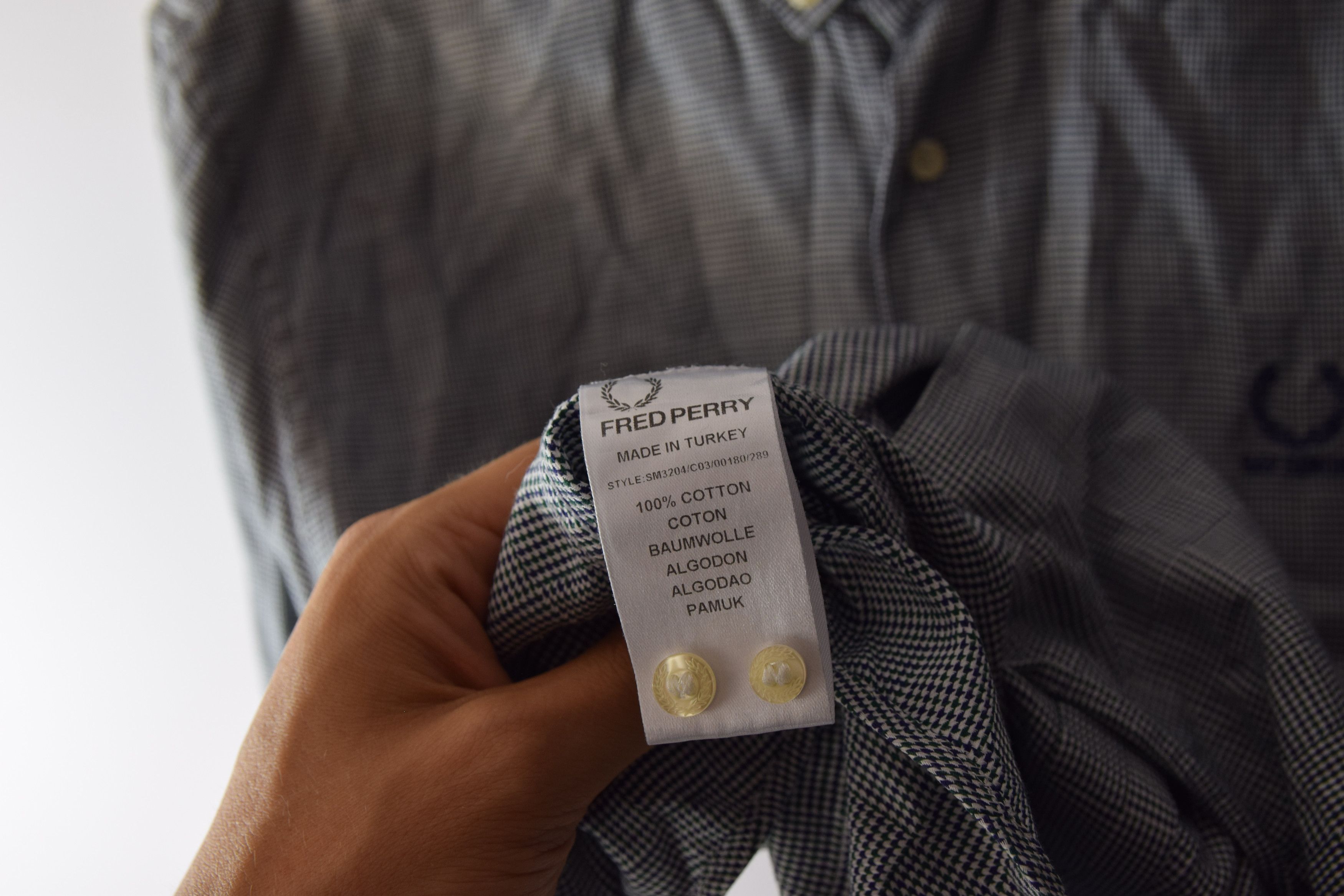 Fred Perry × Raf Simons Fred Perry x RAF Simons Shirt Button Up Size US XS / EU 42 / 0 - 6 Thumbnail
