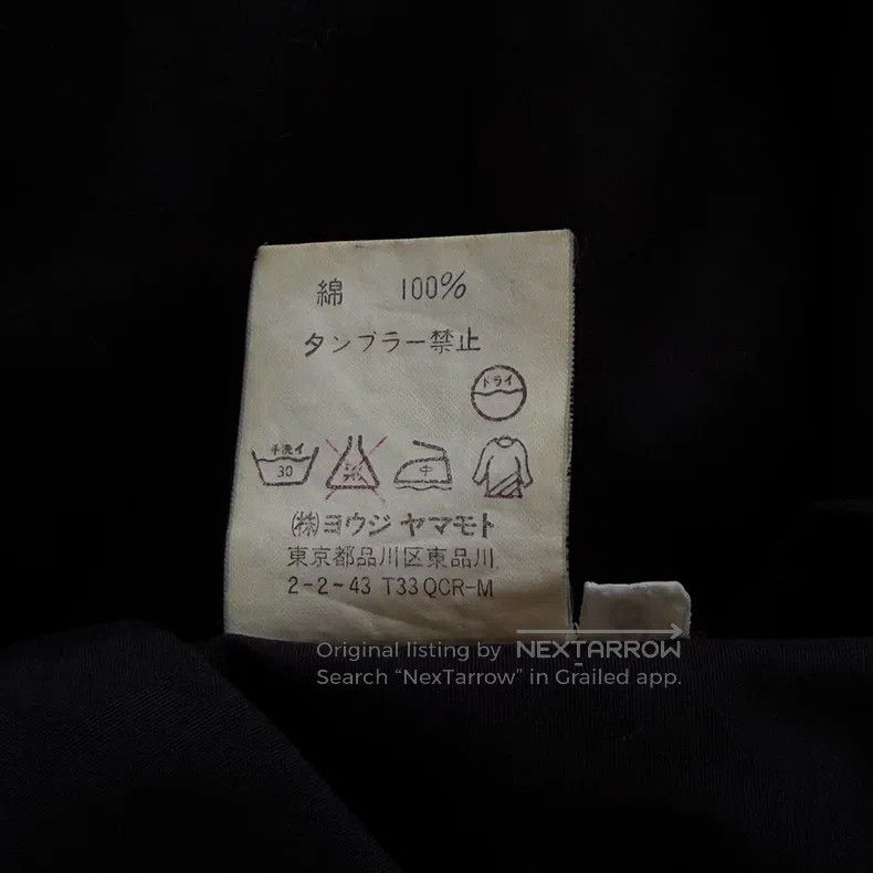 Yohji Yamamoto Yohji Yamamoto 90s button-down black shirt Size US S / EU 44-46 / 1 - 7 Thumbnail