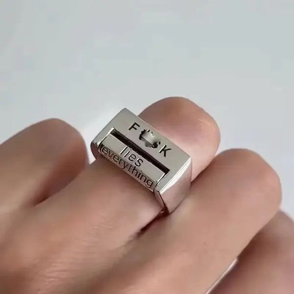 Jewelry Kobayashi x Rina FXXK Adjustable Ring🔥🔥🔥 Size ONE SIZE - 1 Thumbnail