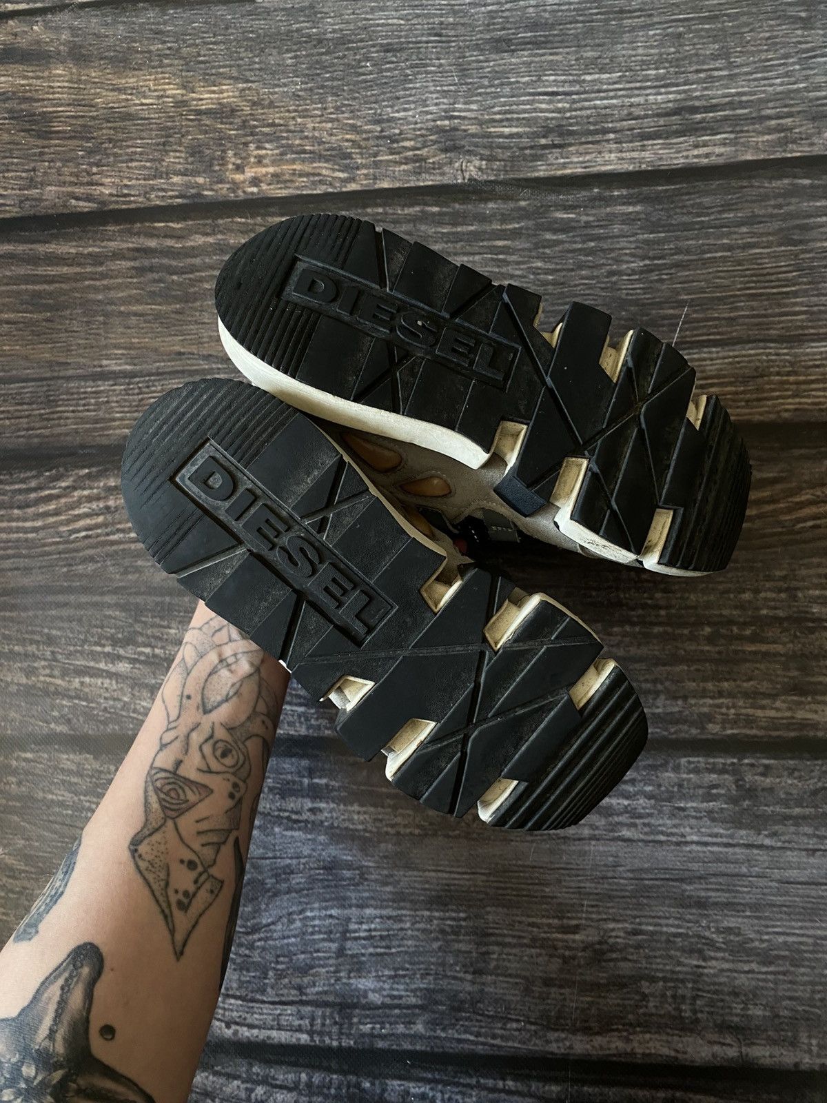 Diesel × Vintage DIESEL H-Padola SL trainers sneakers Size US 7.5 / IT 37.5 - 9 Thumbnail