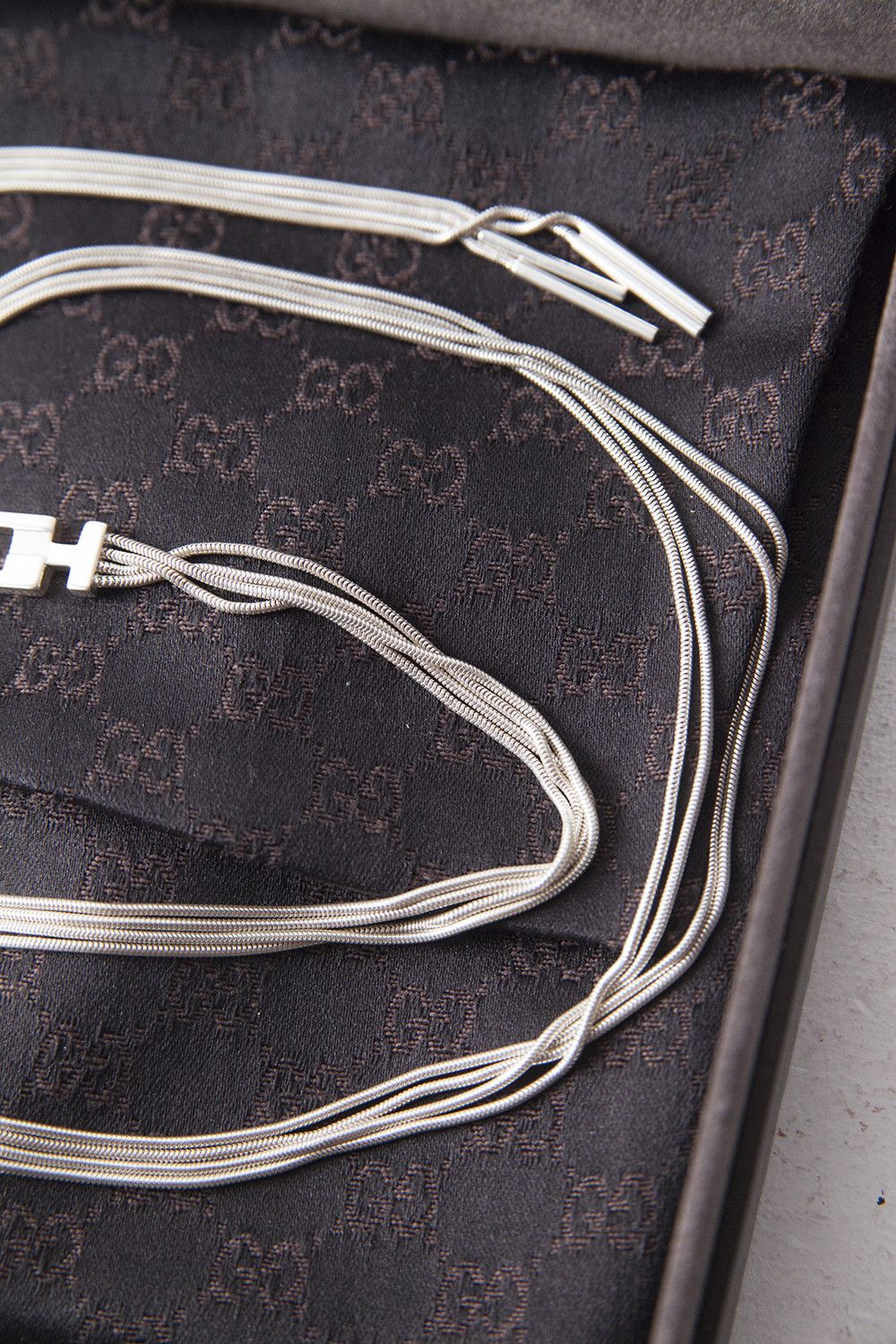 Gucci Sterling silver G buckle necklace Size ONE SIZE - 10 Thumbnail