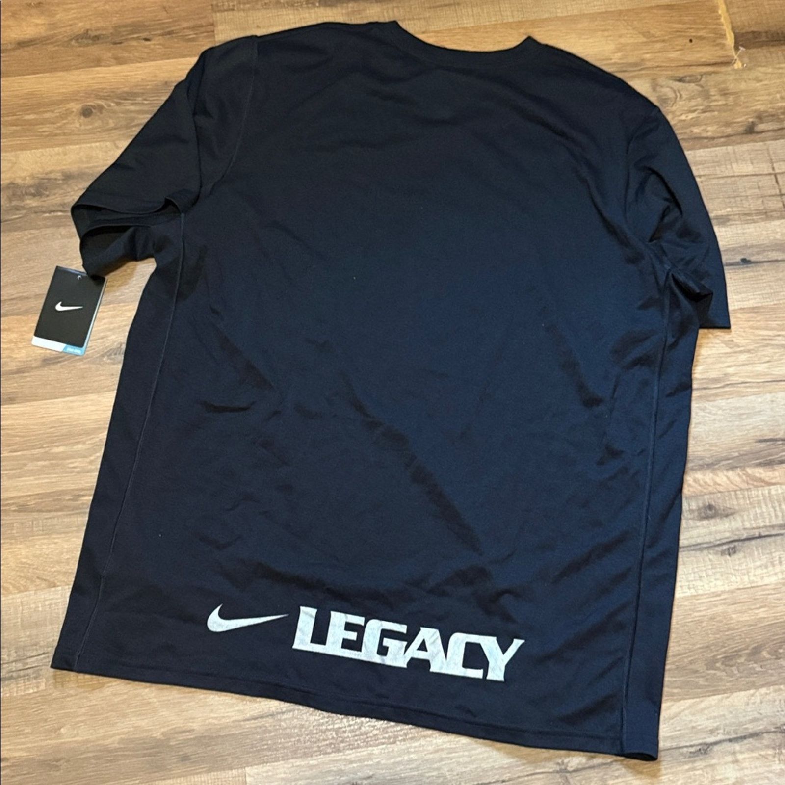 Nike 2011 Nike Dri-Fit Lacrosse Legacy Short Sleeve Shirt Size US XL / EU 56 / 4 - 5 Thumbnail