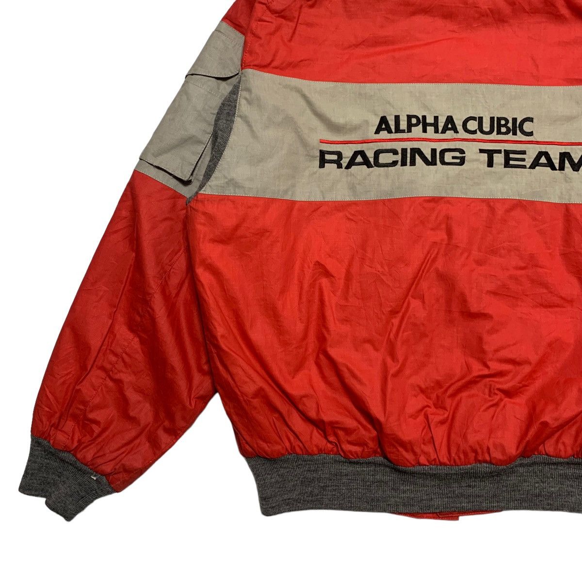Japanese Brand Vintage Alpha Cubic Racing Team Motorcycle Jacket Size US L / EU 52-54 / 3 - 7 Thumbnail