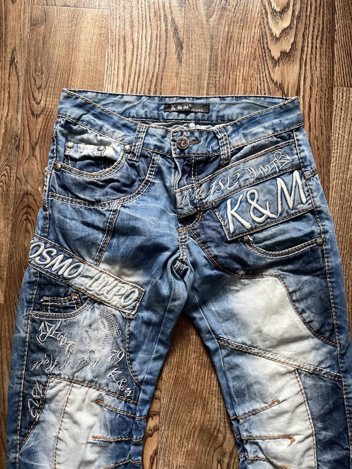 Japanese Brand Vintage Japanese Style KosmoLupo Y2K jeans Size US 29 - 5 Thumbnail