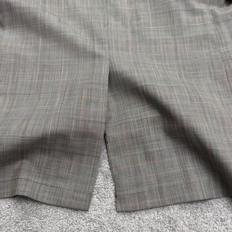 Vintage VINTAGE Alexandre Savile 2 Piece Suit Gray Plaid Wool Blazer Pants Mens 42R Size 42R - 7 Thumbnail