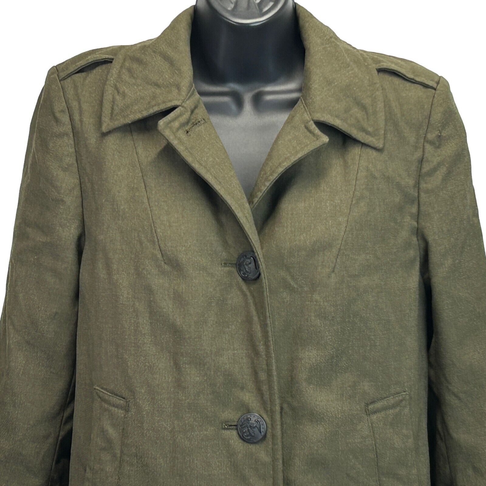 Vintage Vintage 60s Vietnam War US Marine Corps Overcoat Womens 12S Size XL / US 12-14 / IT 48-50 - 13 Thumbnail