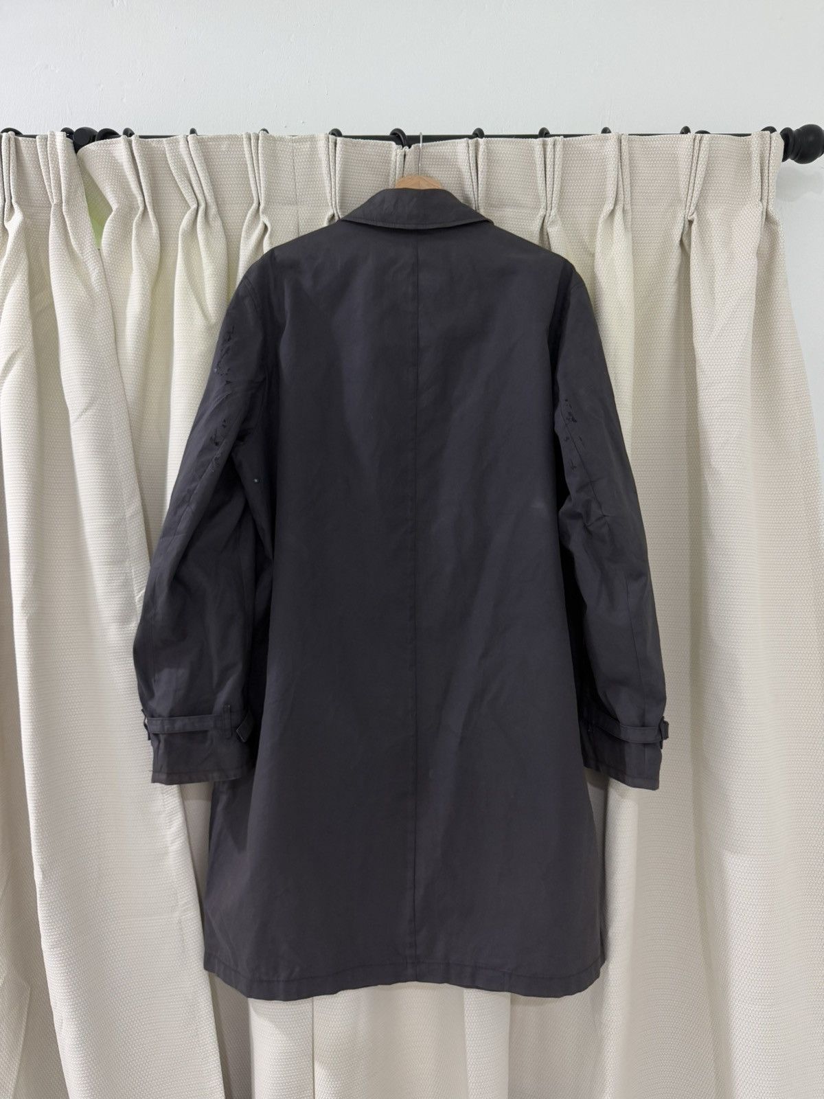 Burberry Vintage 90s🔥 Burberry London Nova Check Collar Trench Coat Size US M / EU 48-50 / 2 - 14 Thumbnail