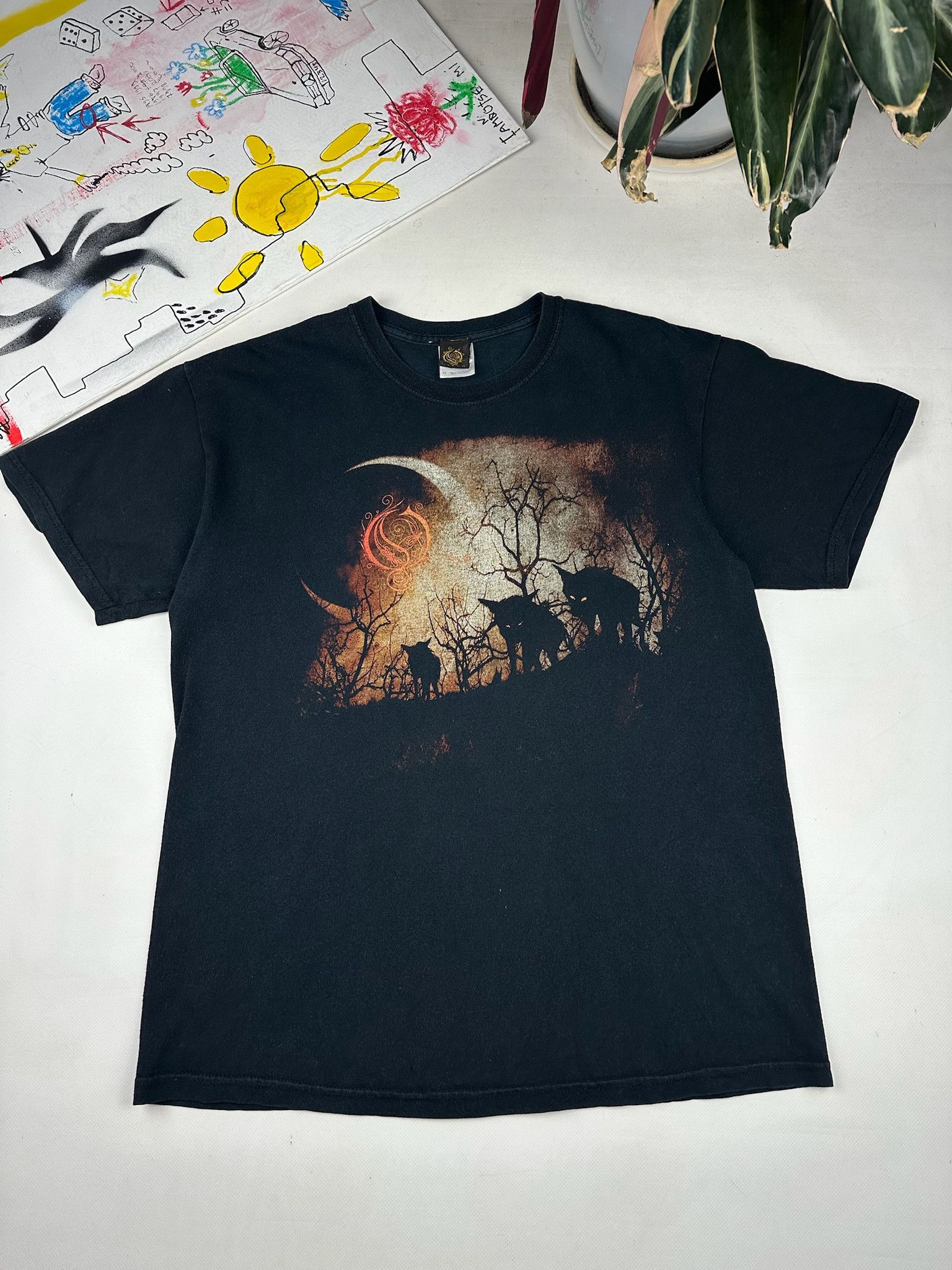 Band Tees Vintage Opeth Shirt Vintage Band Tees Katatonia Tool Gojira Size US M / EU 48-50 / 2 - 1 Thumbnail