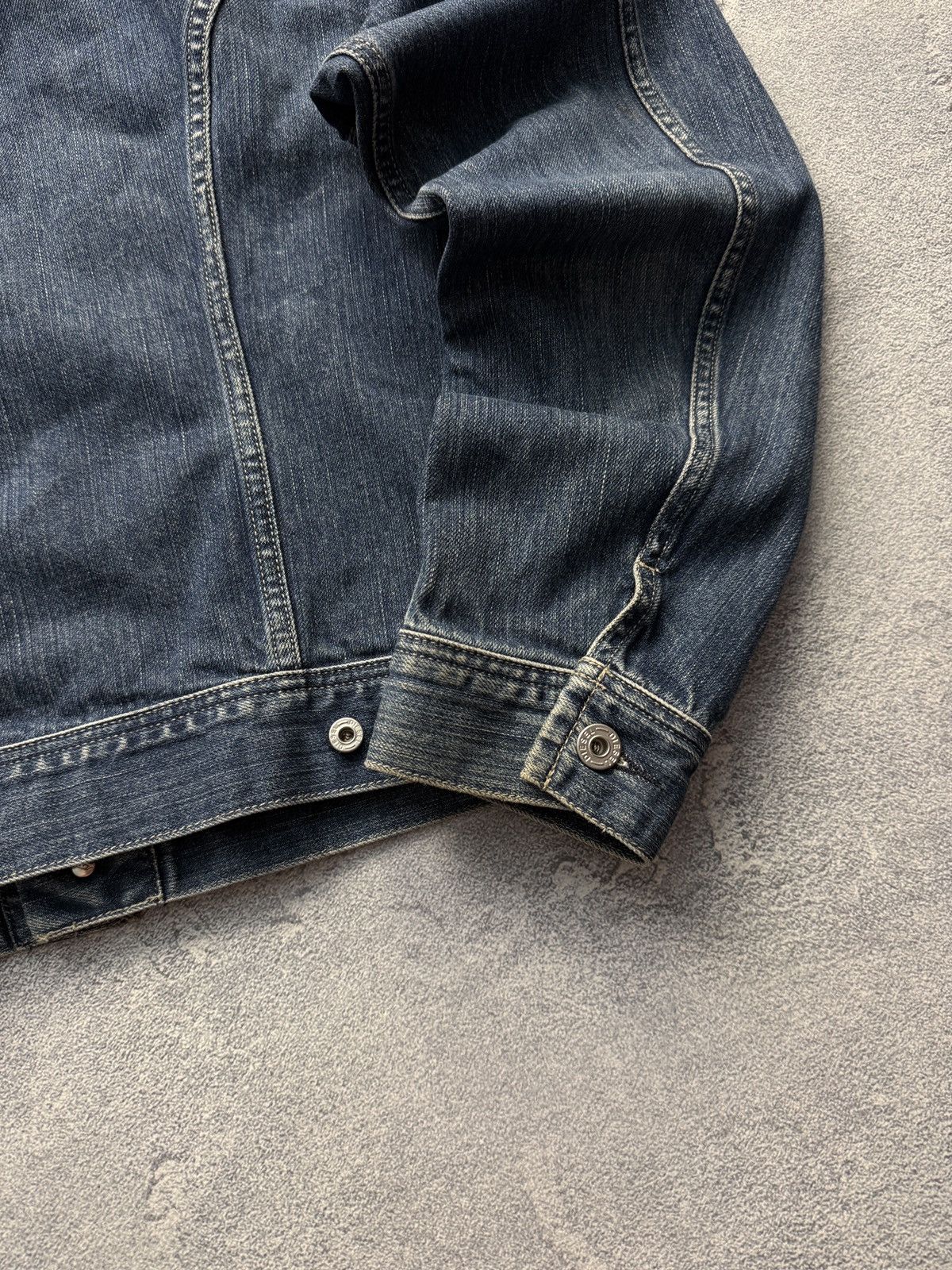 Diesel Vintage Diesel Denim Jacket Y2K Jeans Mini Logo Size US L / EU 52-54 / 3 - 10 Thumbnail