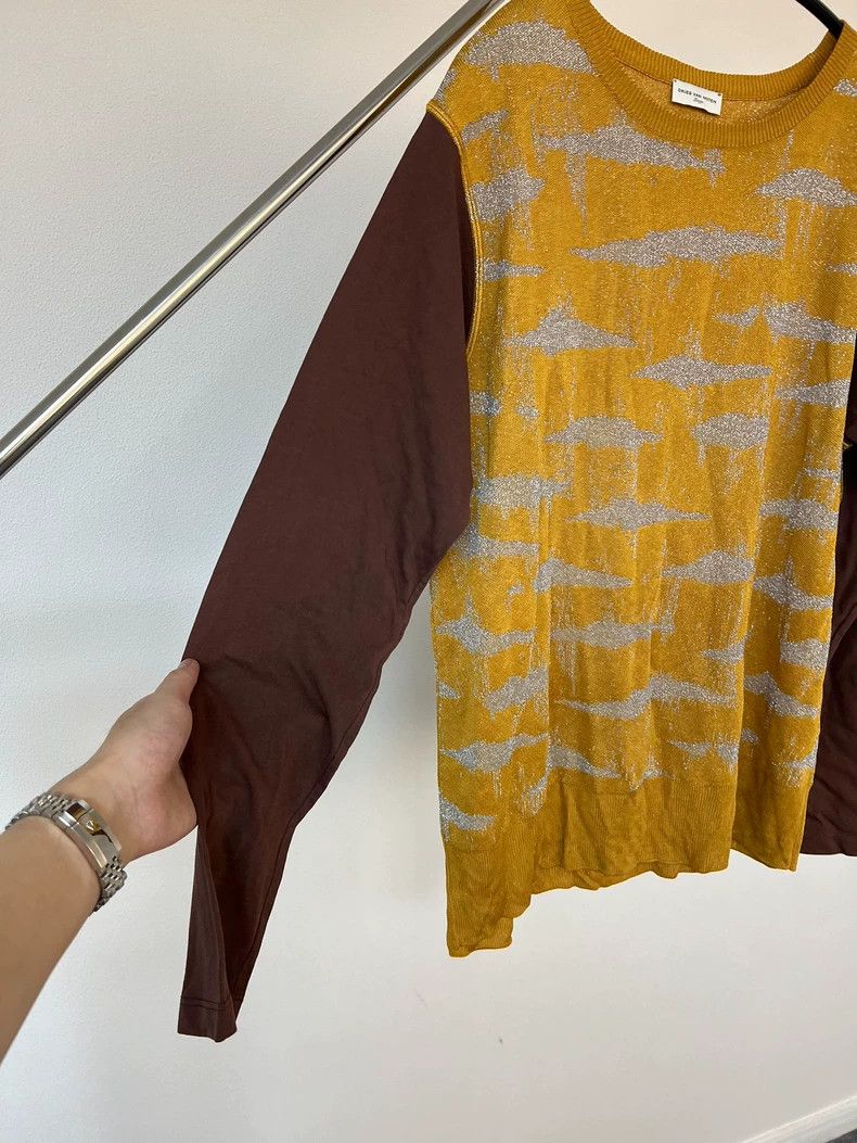 Dries Van Noten dries van noten Color-block sweater Size US L / EU 52-54 / 3 - 4 Thumbnail