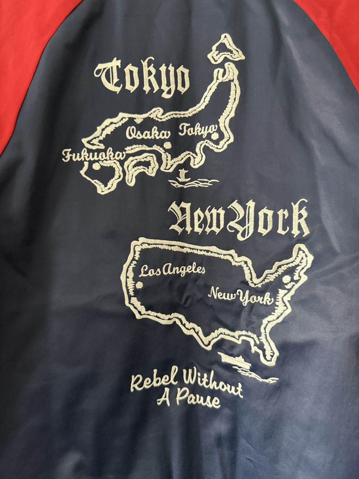 Neighborhood × Supreme Supreme x Neighborhood Satin Baseball Jacket Medium Size US M / EU 48-50 / 2 - 4 Thumbnail