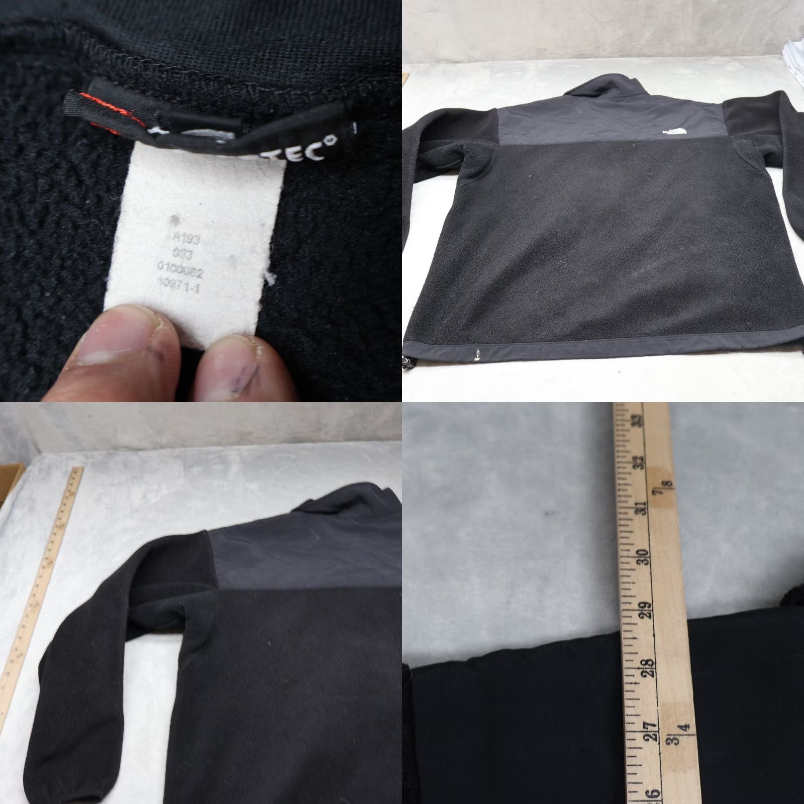 The North Face VTG North Face Denali Fleece Jacket Mens XL Blck Polartec Full Zip Hiking Oudoor Size US XL / EU 56 / 4 - 8 Thumbnail