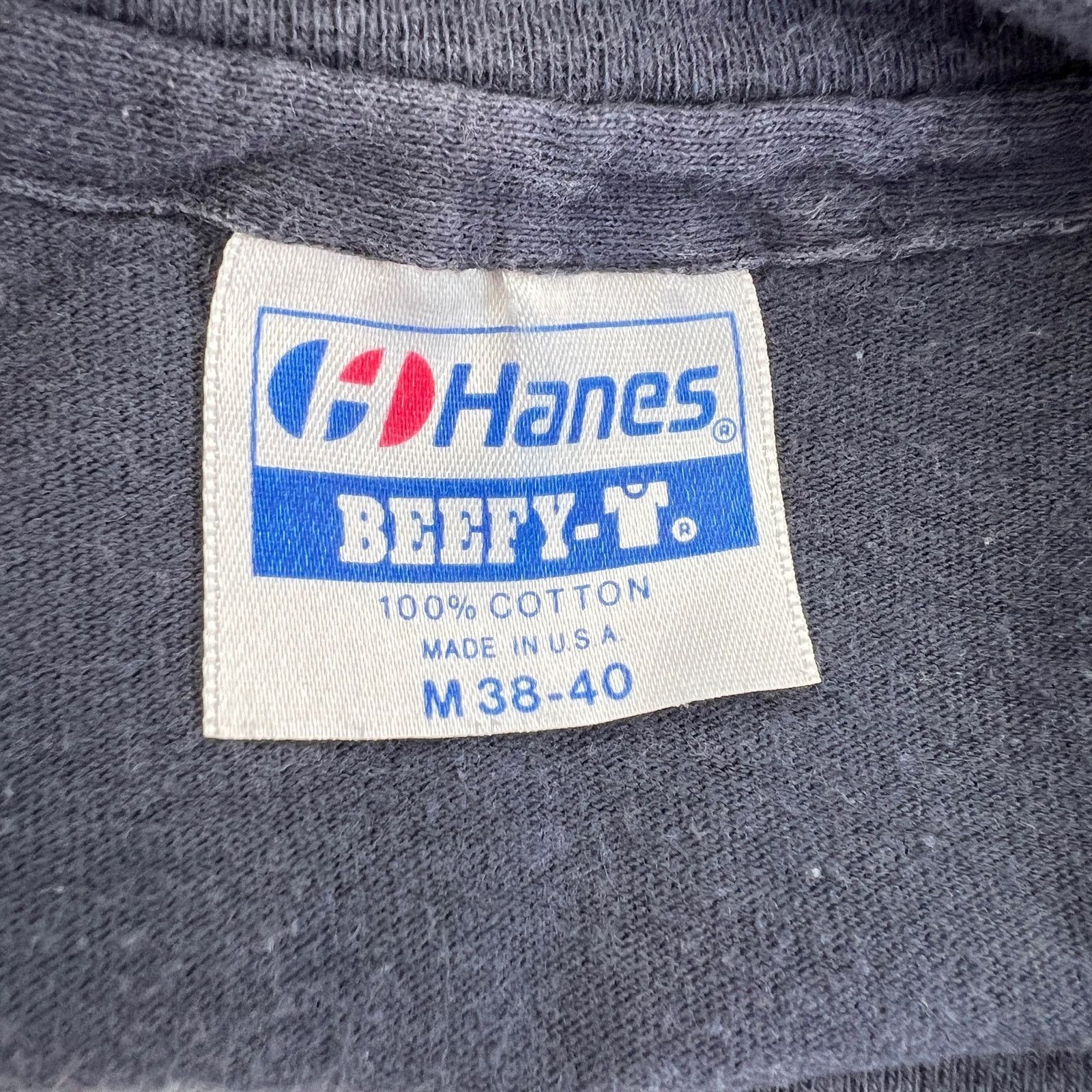Vintage Vintage 80s The Ski Bar Graphic Tee Shirt Single Stitch Gray Size US M / EU 48-50 / 2 - 3 Thumbnail