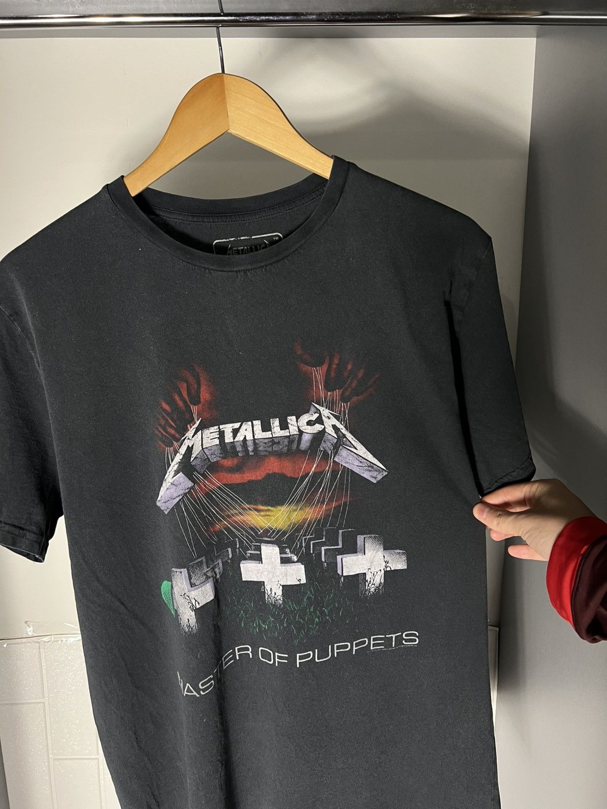 Band Tees VINTAGE METALLICA WORLD TOUR ROCK T-SHIRT RETRO METAL 90s Size US L / EU 52-54 / 3 - 7 Thumbnail