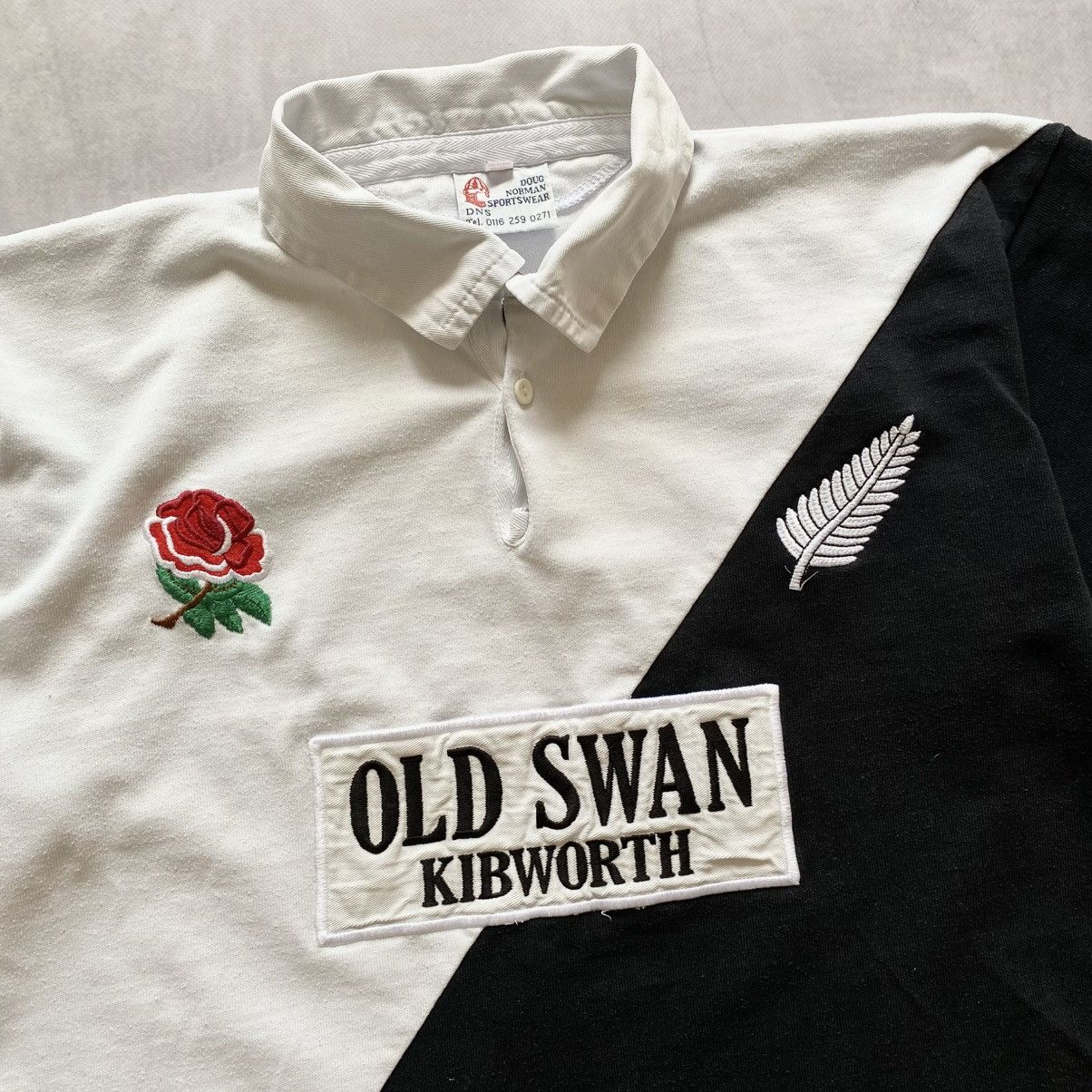 Canterbury of New Zealand × Cotton Traders × Vintage Rare New Zealand Scotland Rugby World Cup 2003 Jersey Tee Size US M / EU 48-50 / 2 - 2 Thumbnail