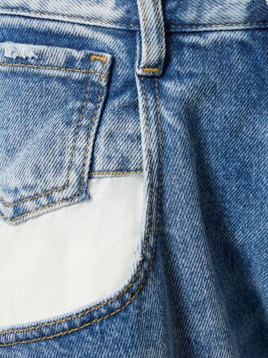 Maison Margiela oc11z0925 Contrast Pocket Straight-Leg Jeans in Blue Size 32" / US 10 / IT 46 - 4 Thumbnail