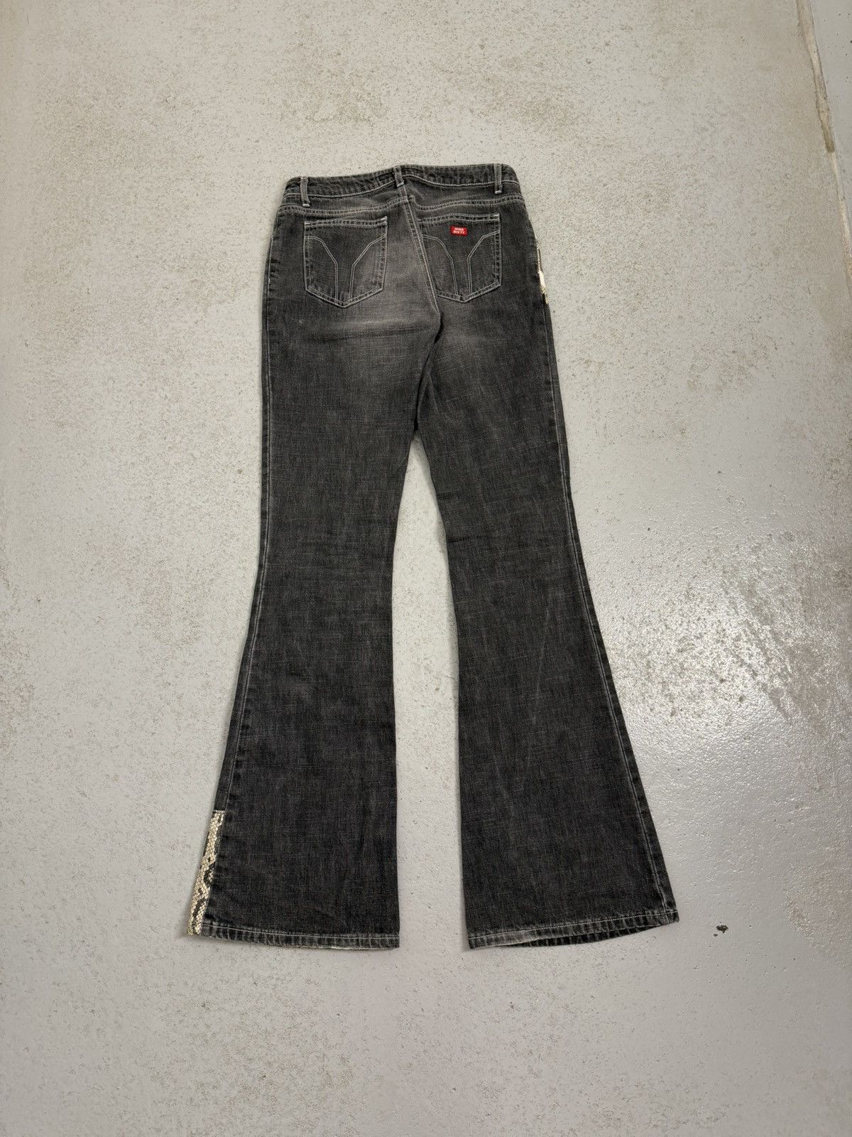 Miss Sixty Miss Sixty Flared Low Rise Jeans Size 29" - 11 Thumbnail