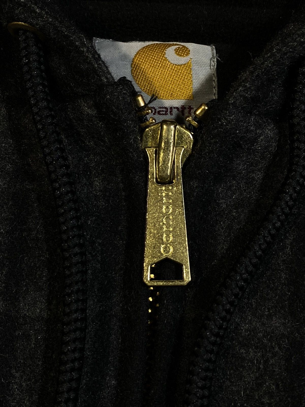 Carhartt × Vintage Vintage Carhartt Wool Checked Hooded Active Jacket Size US M / EU 48-50 / 2 - 11 Thumbnail