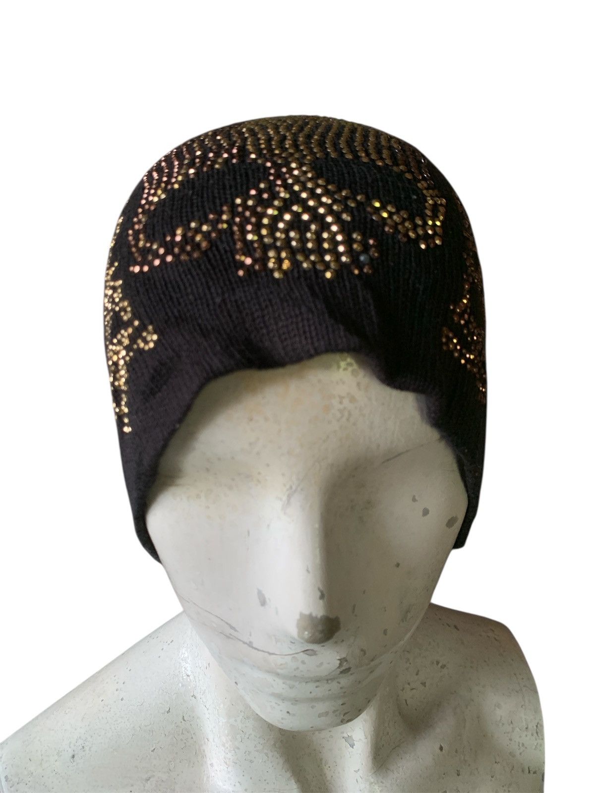 Japanese Brand × Kapital × Vintage black star beanie Size ONE SIZE - 2 Thumbnail