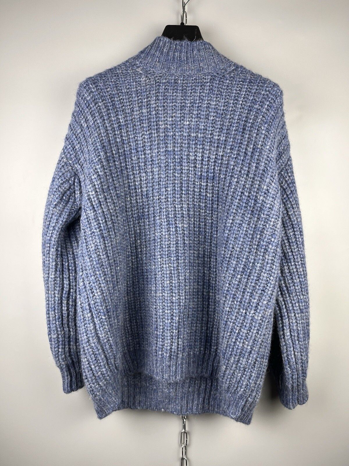 Sezane Sezane Baby Alpaca Cable Knit Oversize Sweater Pullover Size M / US 6-8 / IT 42-44 - 9 Thumbnail