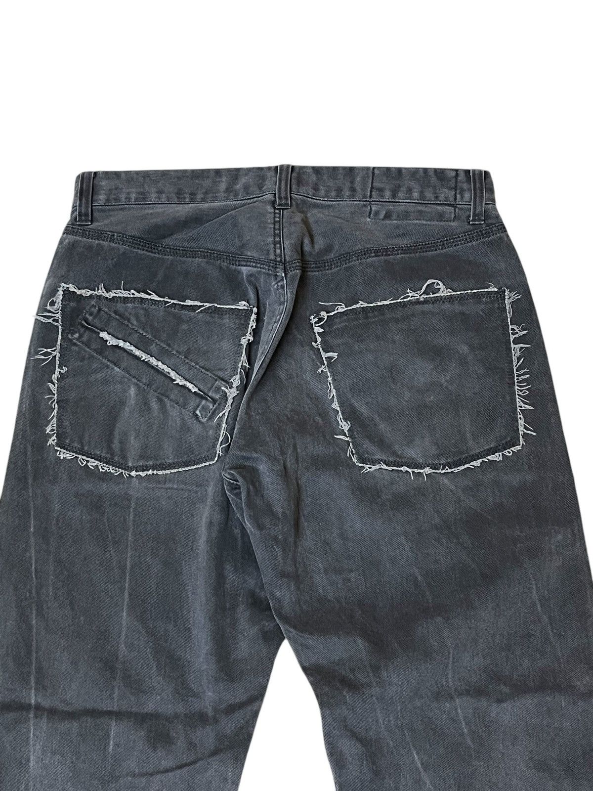Yohji Yamamoto VINTAGE A.A.R YOHJI YAMAMOTO DESIGN STUDIO JEANS Size US 30 / EU 46 - 6 Thumbnail