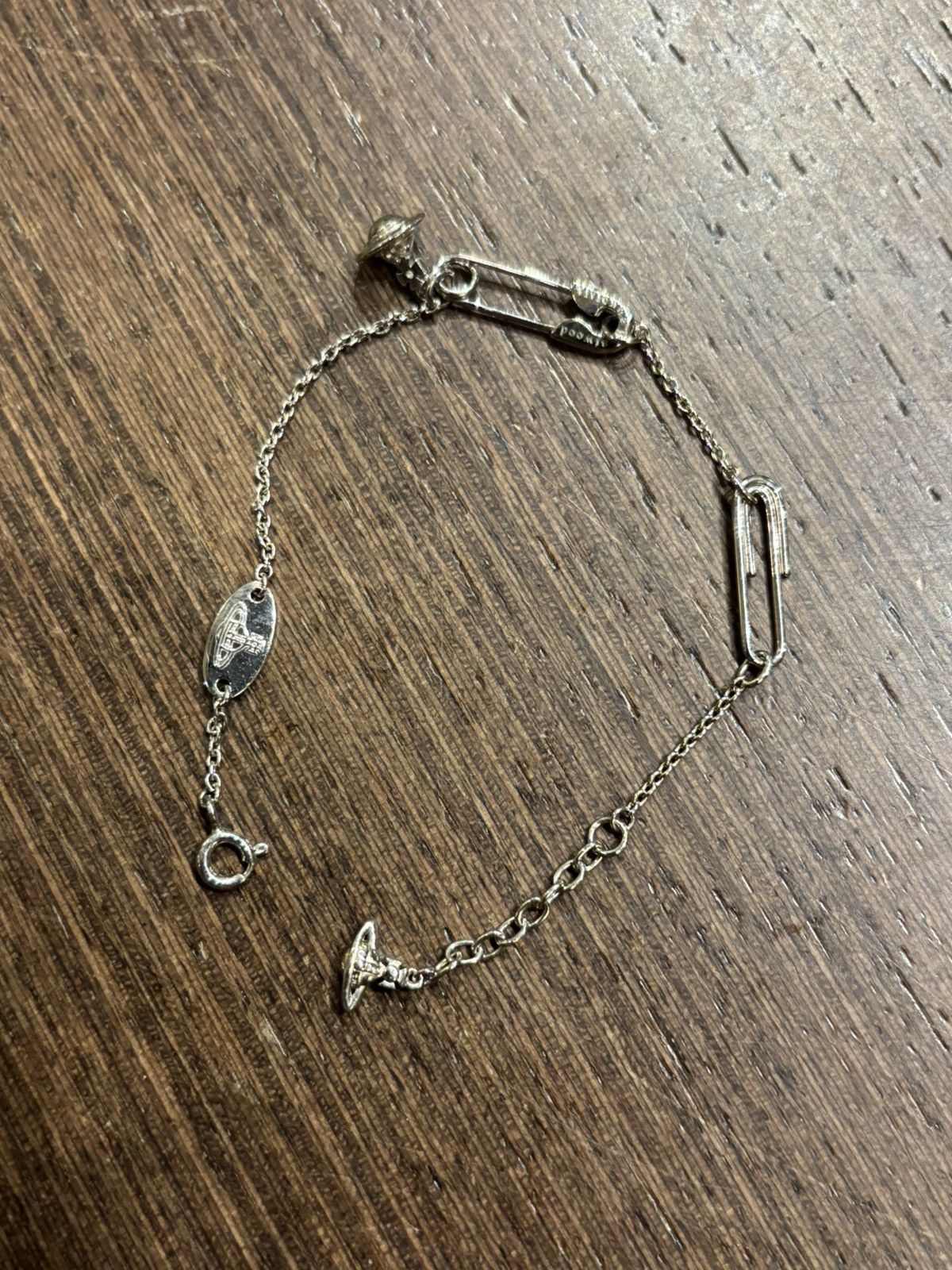 Vivienne Westwood Vivienne Westwood Paper Clip Bracelet Size ONE SIZE - 2 Thumbnail