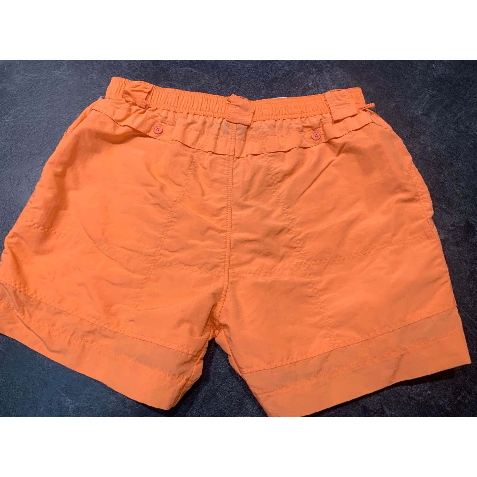 Vintage AFTCO Mens Fishing Shorts Size 44 Peach Nylon Cargo Pocket Breathable Quick Dry Water Resistant Outdoor Size US 44 / EU 60 - 8 Thumbnail