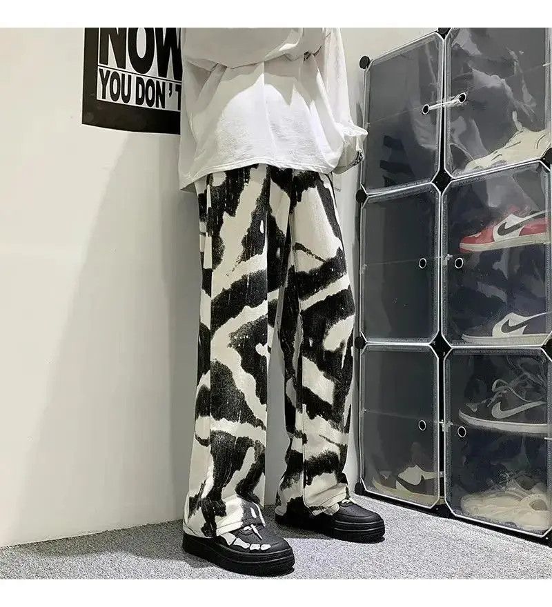 Japanese Brand Streetwear Tie-dye Jeans Size US 32 / EU 48 - 2 Thumbnail
