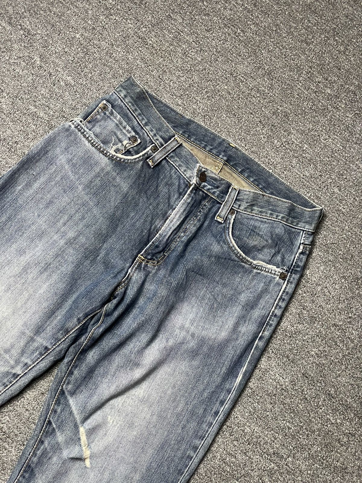 Edwin × Vintage Vintage EDWIN 404 Straight Cut Jeans (92) Size US 31 - 4 Thumbnail