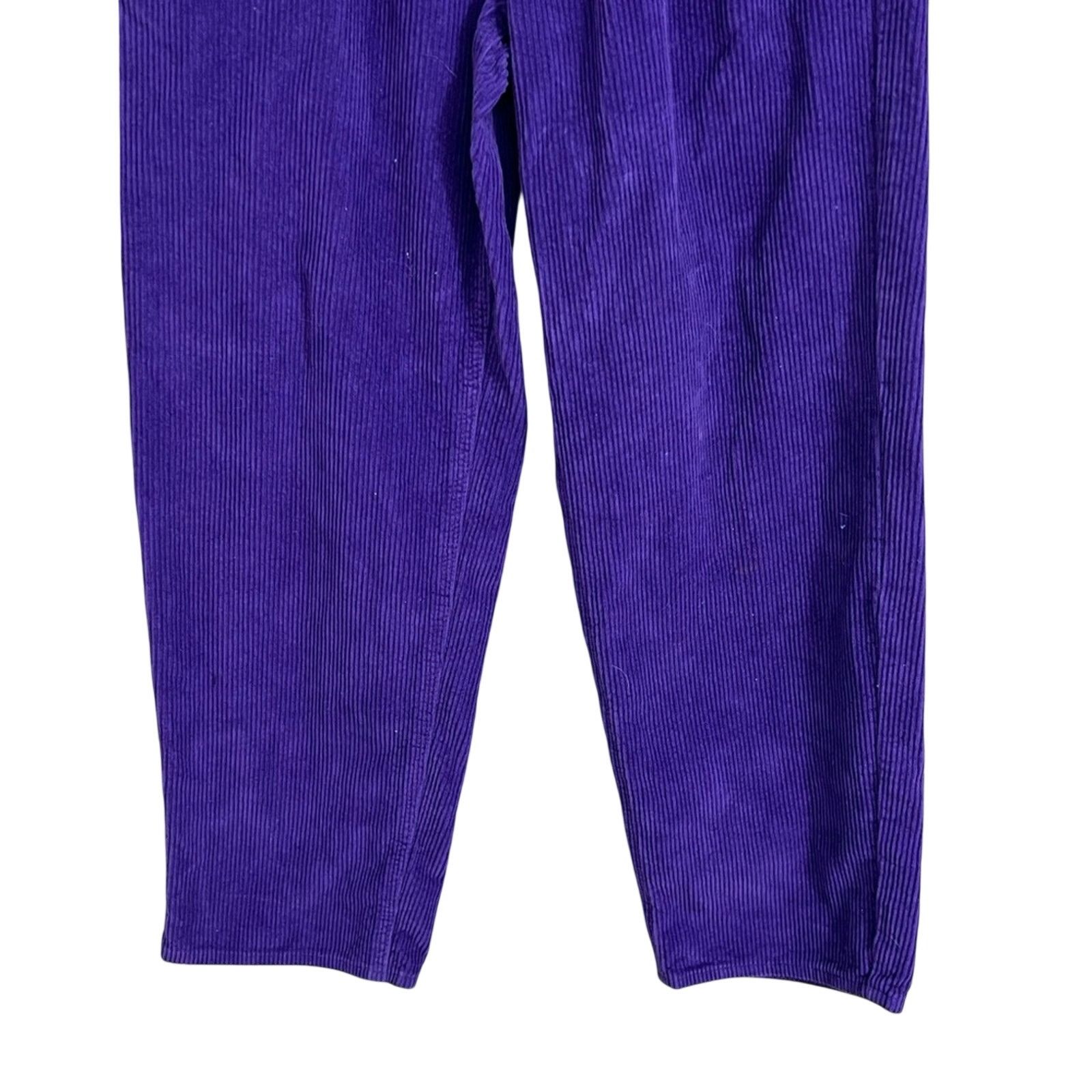 Empyre Empyre Y2K Vintage Purple Corduroy Skater Baggy Pants 30X28 Size US 30 / EU 46 - 3 Thumbnail