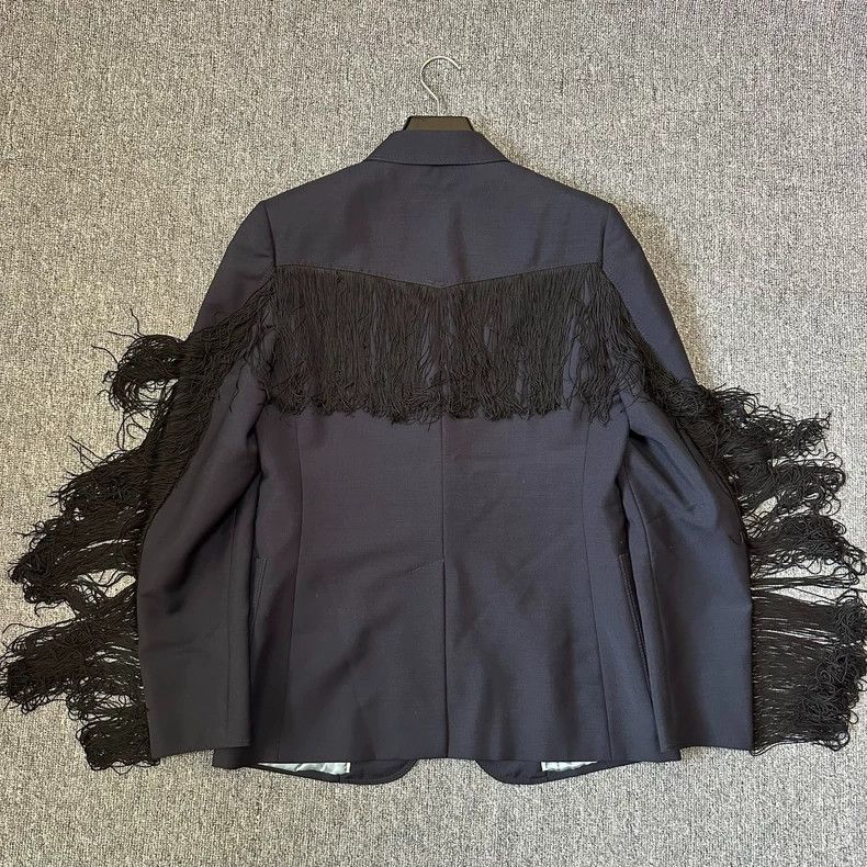 Gucci Gucci Tassel feather suit 2501-Nextarrow Size 48R - 3 Thumbnail