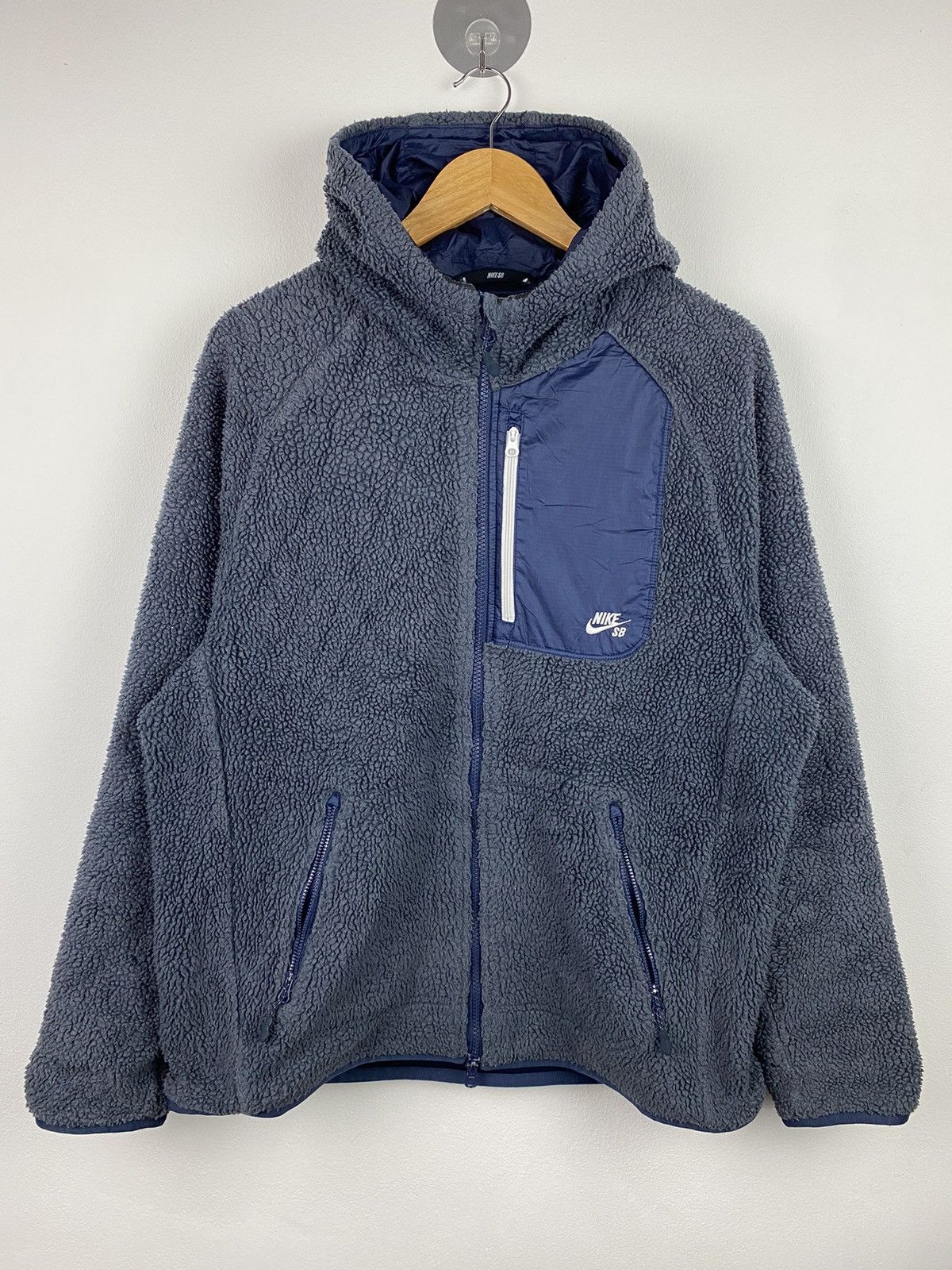 Nike Streetwear Nike SB Sherpa Light Zipper Jacket Grailed