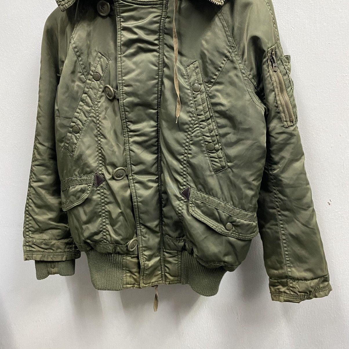 Japanese Brand 🔥 G.O.A Japanese Brand Archive Military N-2B Bomber Jacket Size US M / EU 48-50 / 2 - 4 Thumbnail
