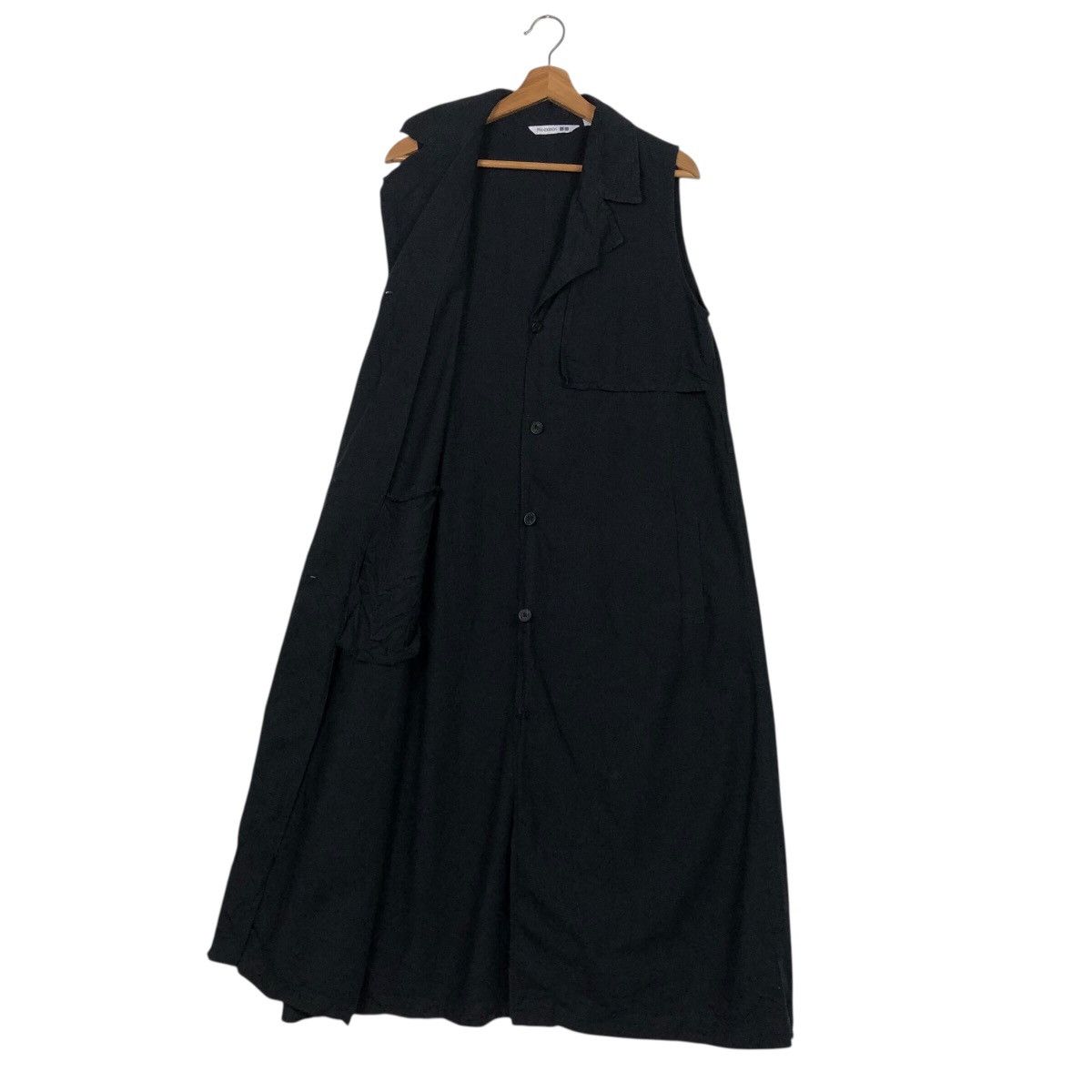 JW Anderson 📌Rich Black Runway Long Dress JW Anderson Uniqlo Size L / US 10 / IT 46 - 13 Thumbnail