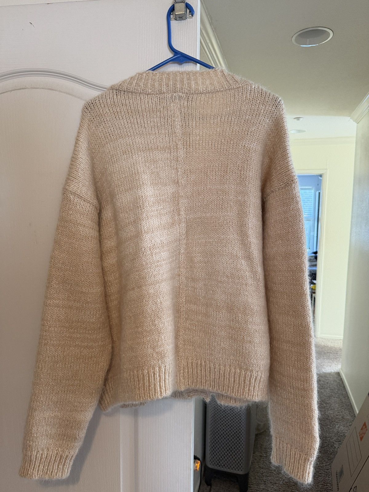 Rhude RHUDE Monte Carlo Cashmere Wool Melange Knit Cardigan Size US L / EU 52-54 / 3 - 4 Thumbnail