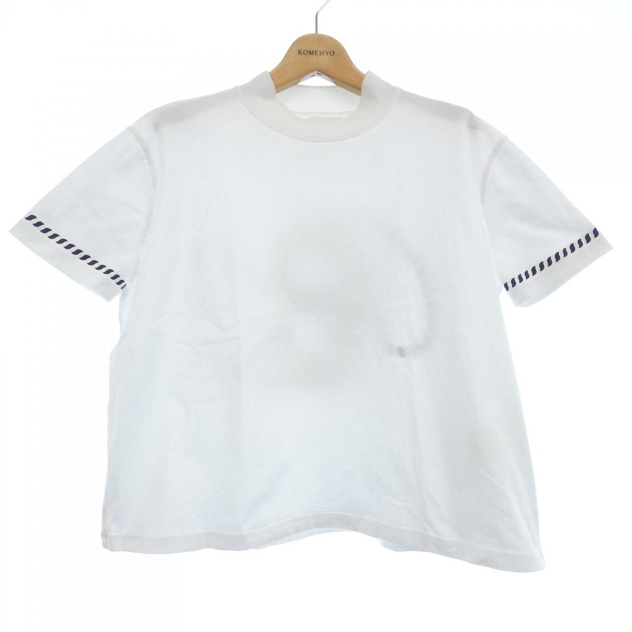 Hermes Hermes Hermes CARTOUCHE Cotton TShirt 36 Textile T-Shirts 3E4621DL DUTY FREE for USA Size ONE SIZE - 1 Thumbnail