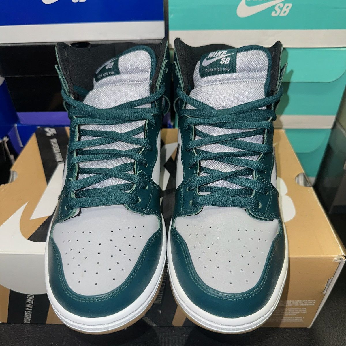 Nike Size 10.5 - Nike SB Dunk High Newport - 305050-306 Size US 10.5 / EU 43-44 - 4 Thumbnail