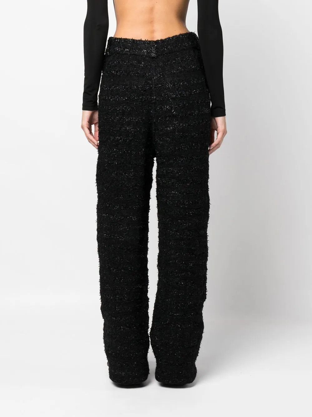 Balenciaga o1y0625 Casual Pant in Black Size 25" / US 0 / IT 36 - 4 Thumbnail