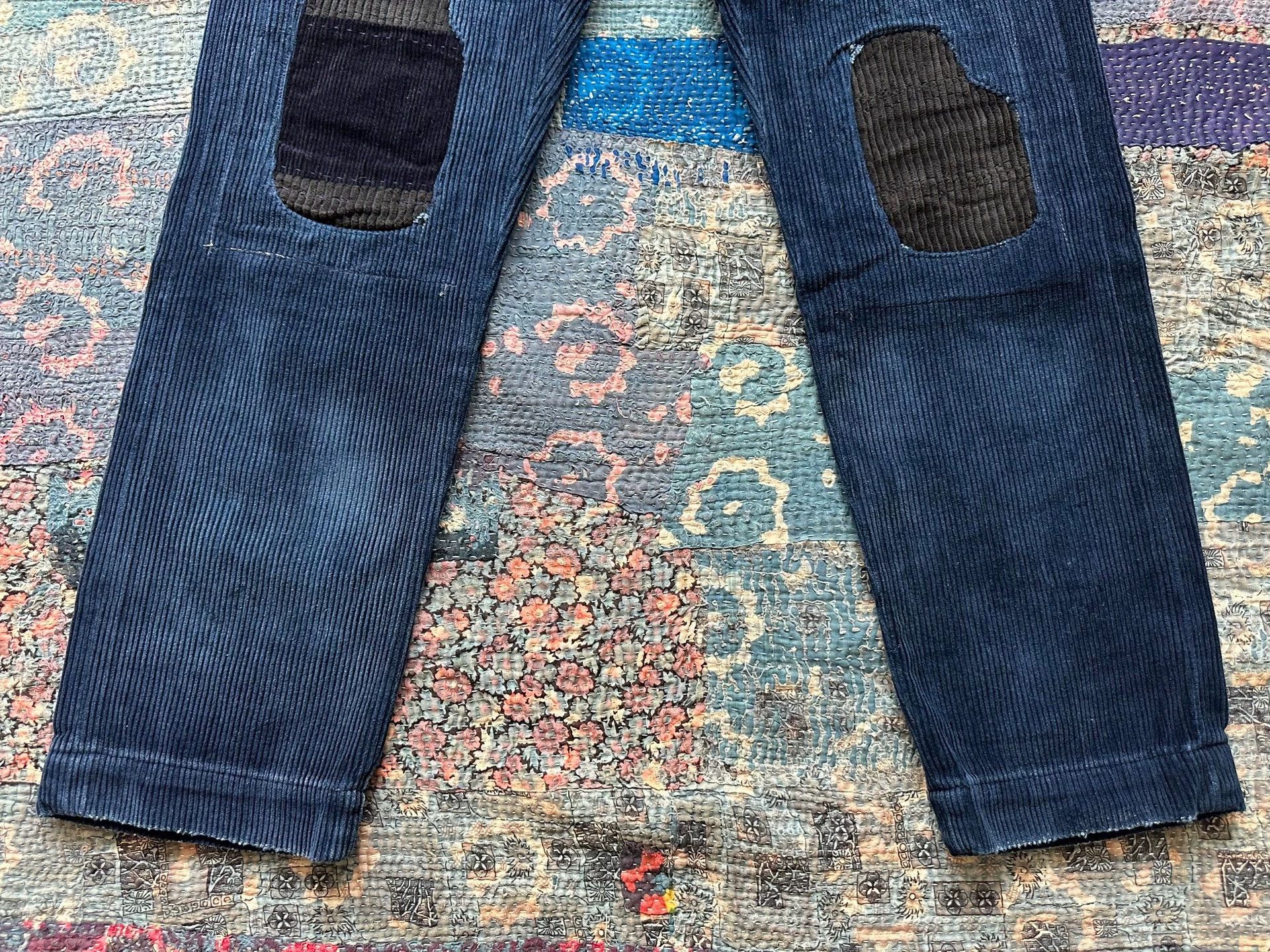 RRL Ralph Lauren rrl indigo dyed corduroy pants 30x30 Size US 30 / EU 46 - 4 Thumbnail