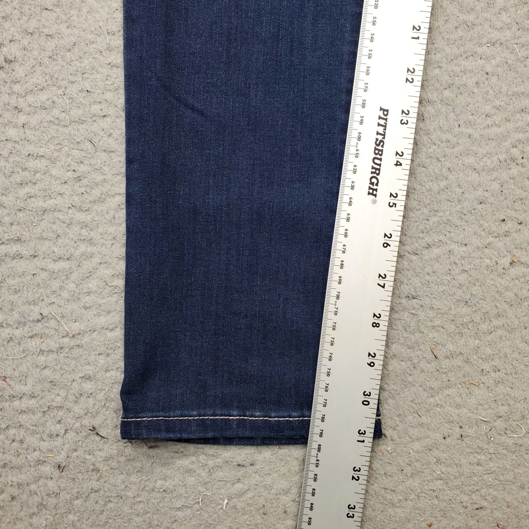 Levi's Levi'S Skinny Jeans Women 4M Blue Denim Perfectly Slimming Faded Arcuate Pocket Size 27" / US 4 / IT 40 - 5 Thumbnail