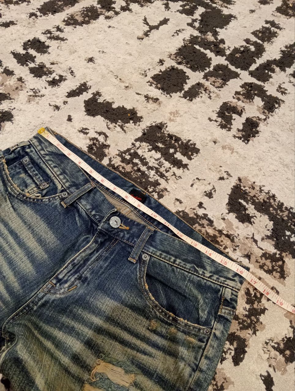 JACKROSE Vintage Jackrose Japan Distressed Look Jeans - Size 33 Size US 33 - 9 Thumbnail