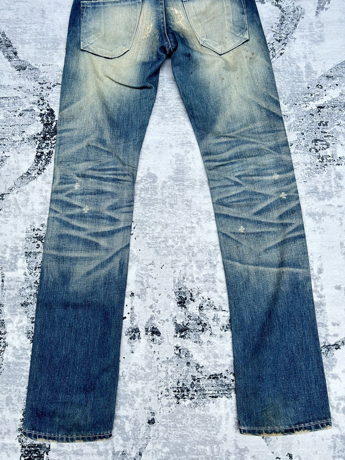 Vanquish Vanquish Distressed Jeans Size 30" / US 8 / IT 44 - 9 Thumbnail