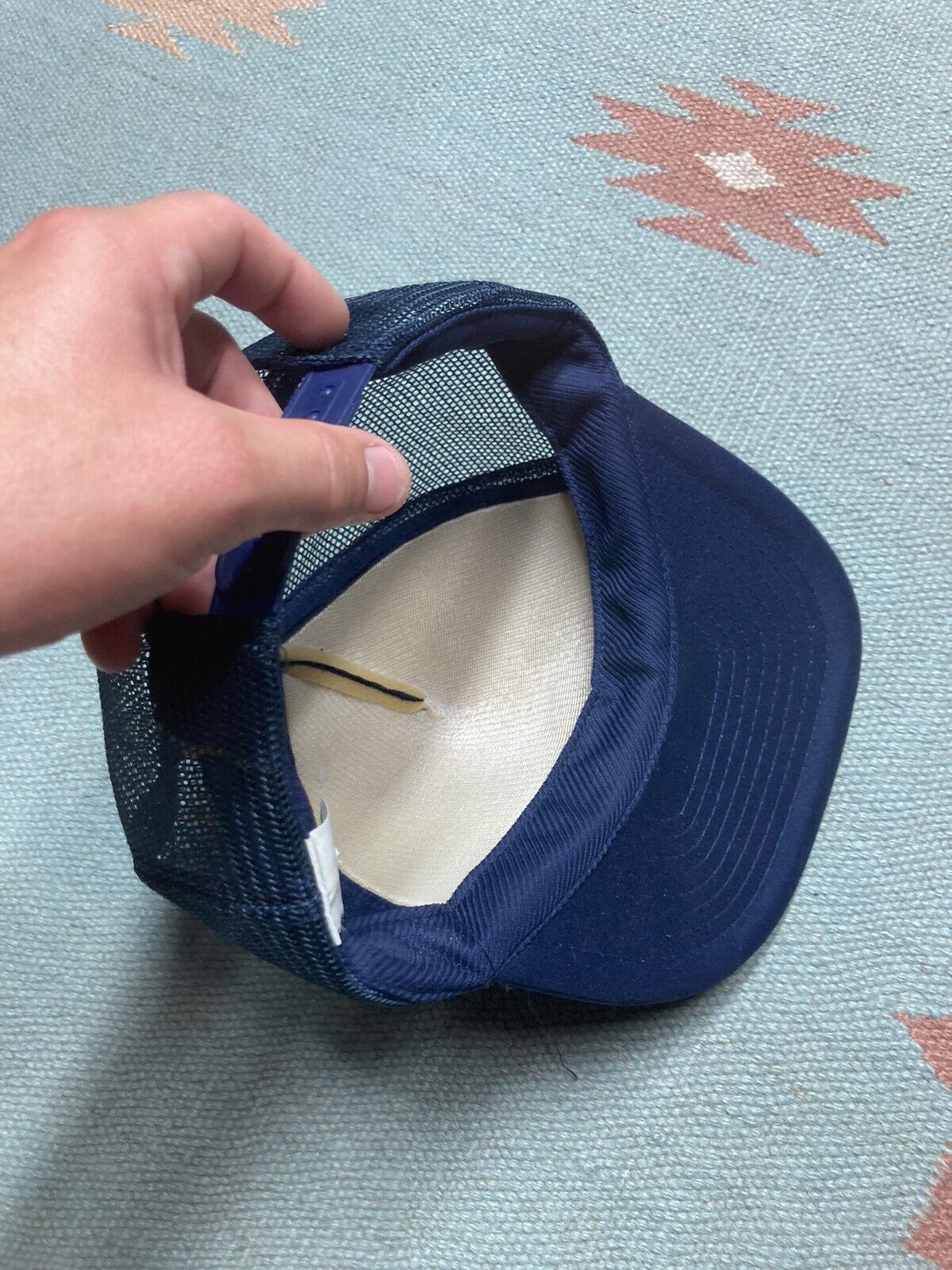 Vintage VTG 80s trucker hat browns collision car flint Michigan Size ONE SIZE - 6 Thumbnail