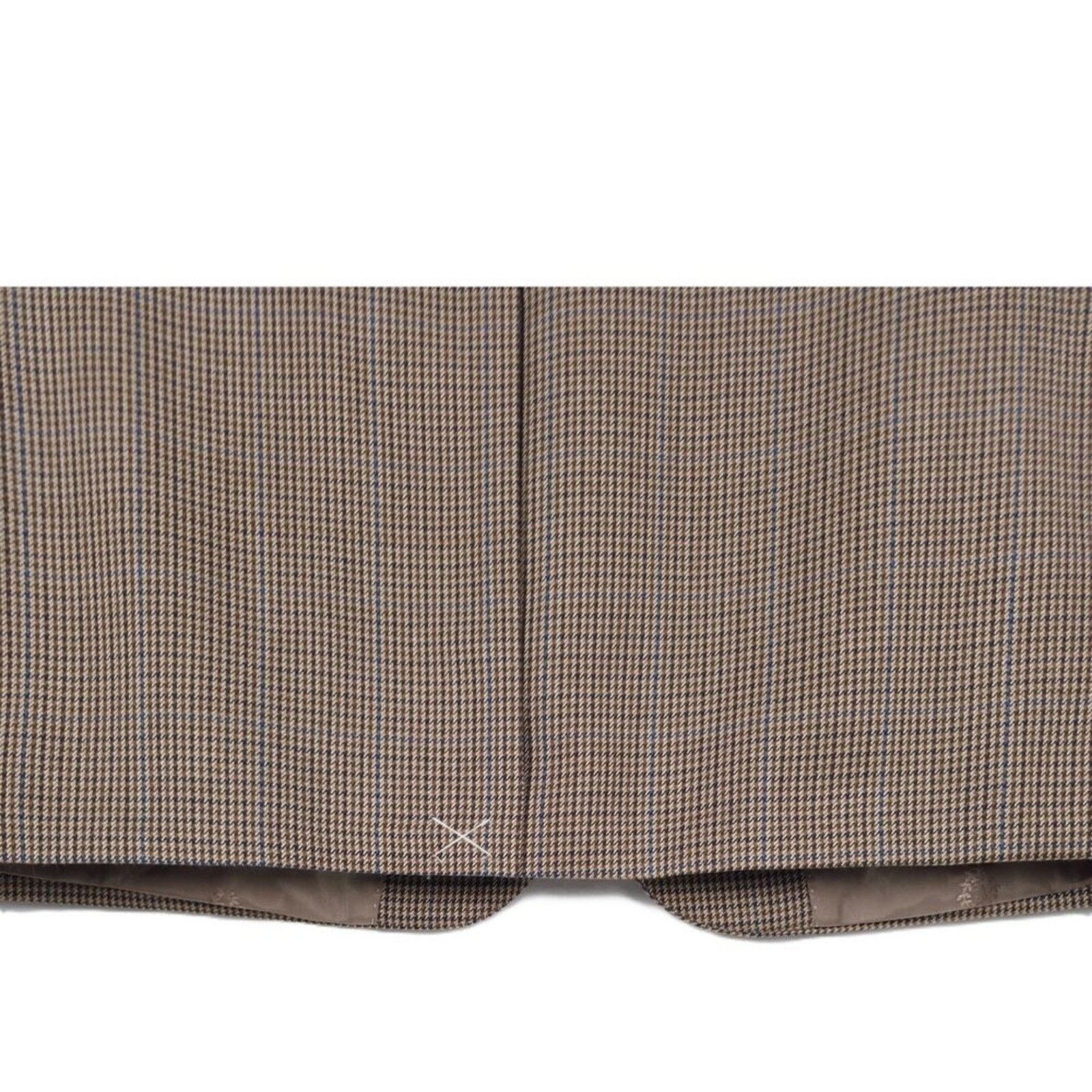 Lauren Ralph Lauren Ralph Lauren LRL Men Blazer Sport Coat Plaid Brown/blue 42R Size 42R - 7 Thumbnail