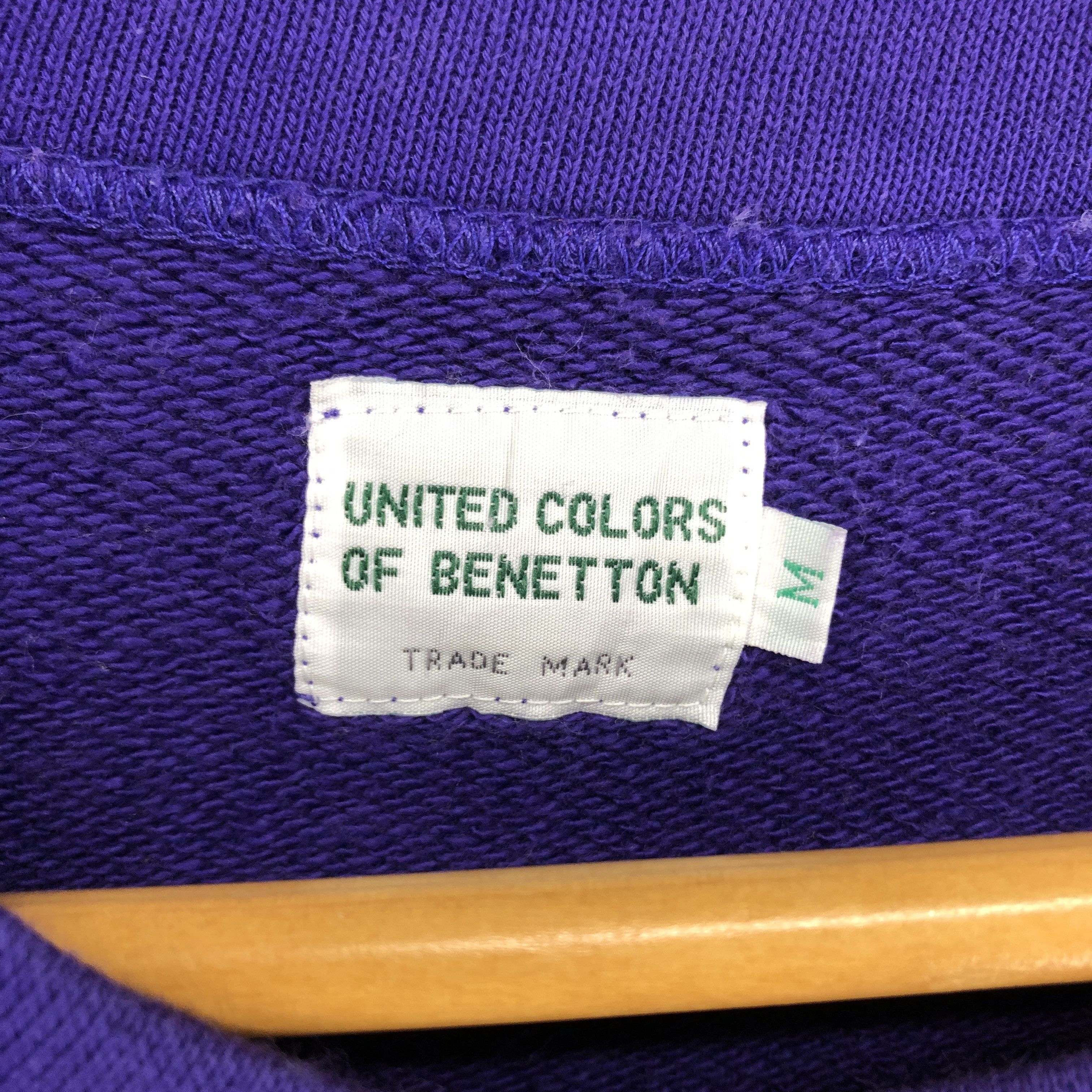 United Colors Of Benetton UNITED COLORS OF BENETTON Crew Neck Sweatshirt #0322/M Size US M / EU 48-50 / 2 - 8 Thumbnail