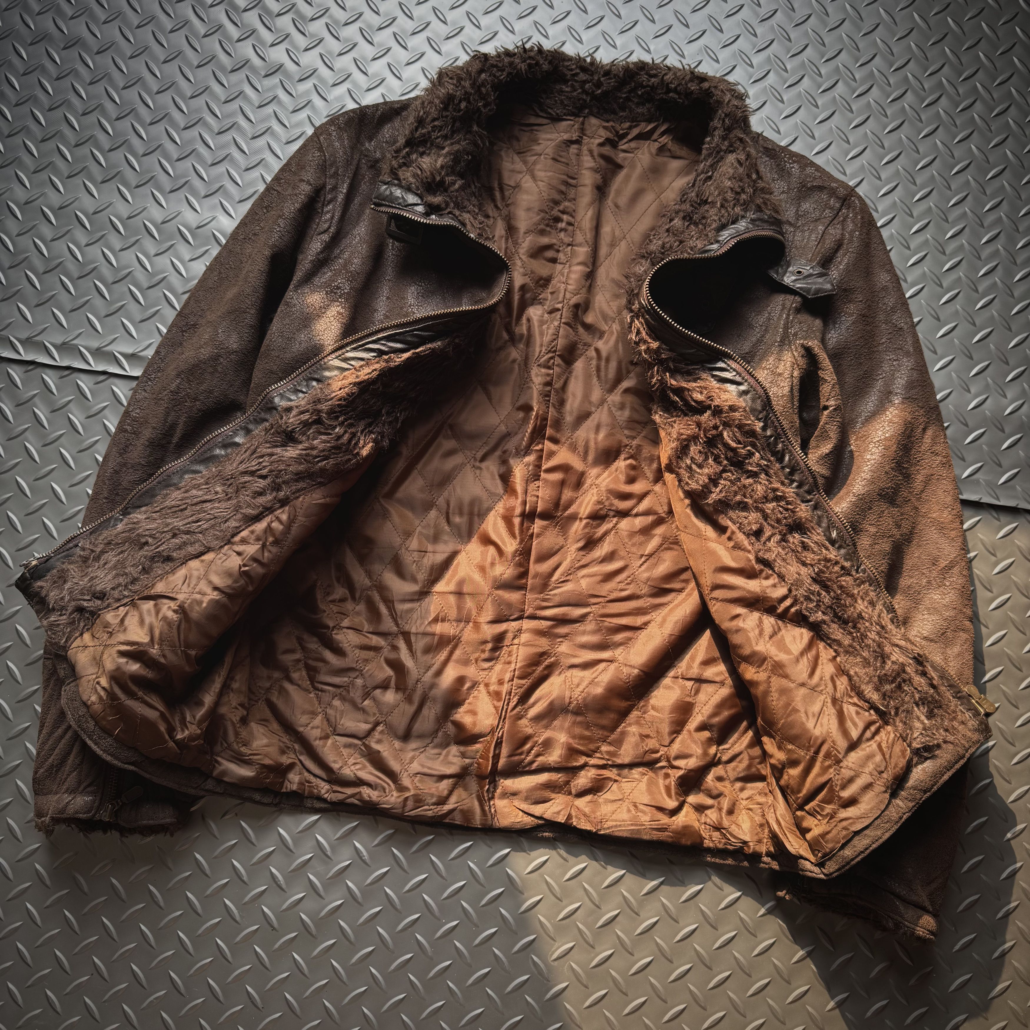 Tornado Mart Tornado Mart Distressed Leather Jacket Archive Y2K Grunge Size US M / EU 48-50 / 2 - 5 Thumbnail