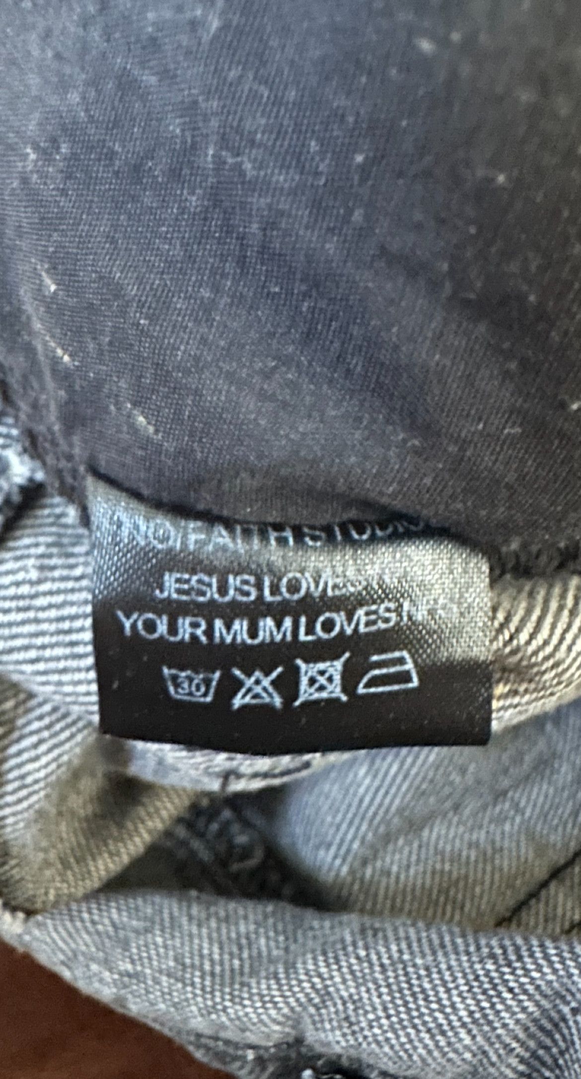 No Faith Studios Flared Denim Stone Wash Grey No Faith Studios Size US 32 / EU 48 - 7 Thumbnail