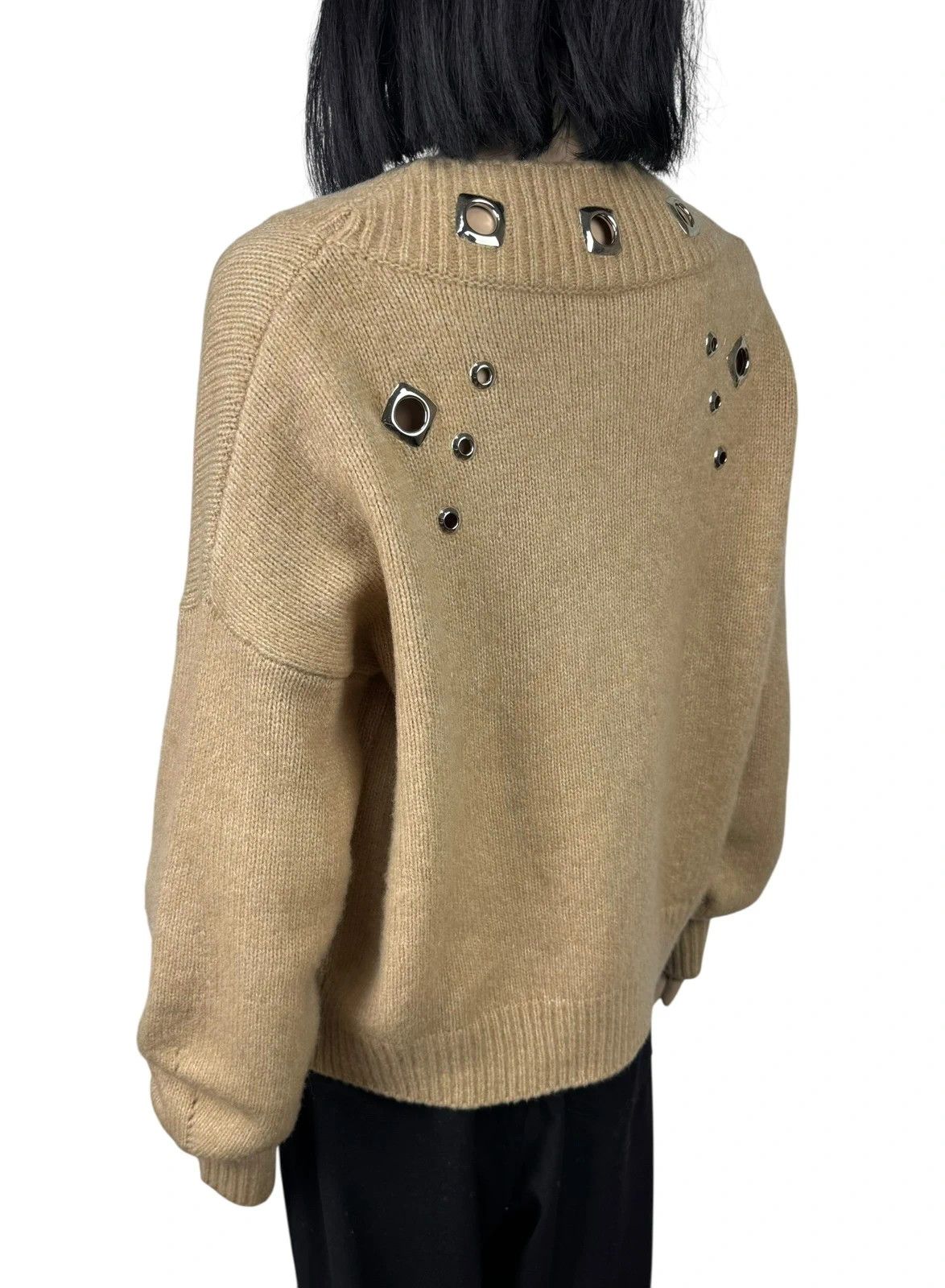 Pinko Pinko Wool Polyamide Sweater With Cut Outs Stylish size L Size L / US 10 / IT 46 - 6 Thumbnail