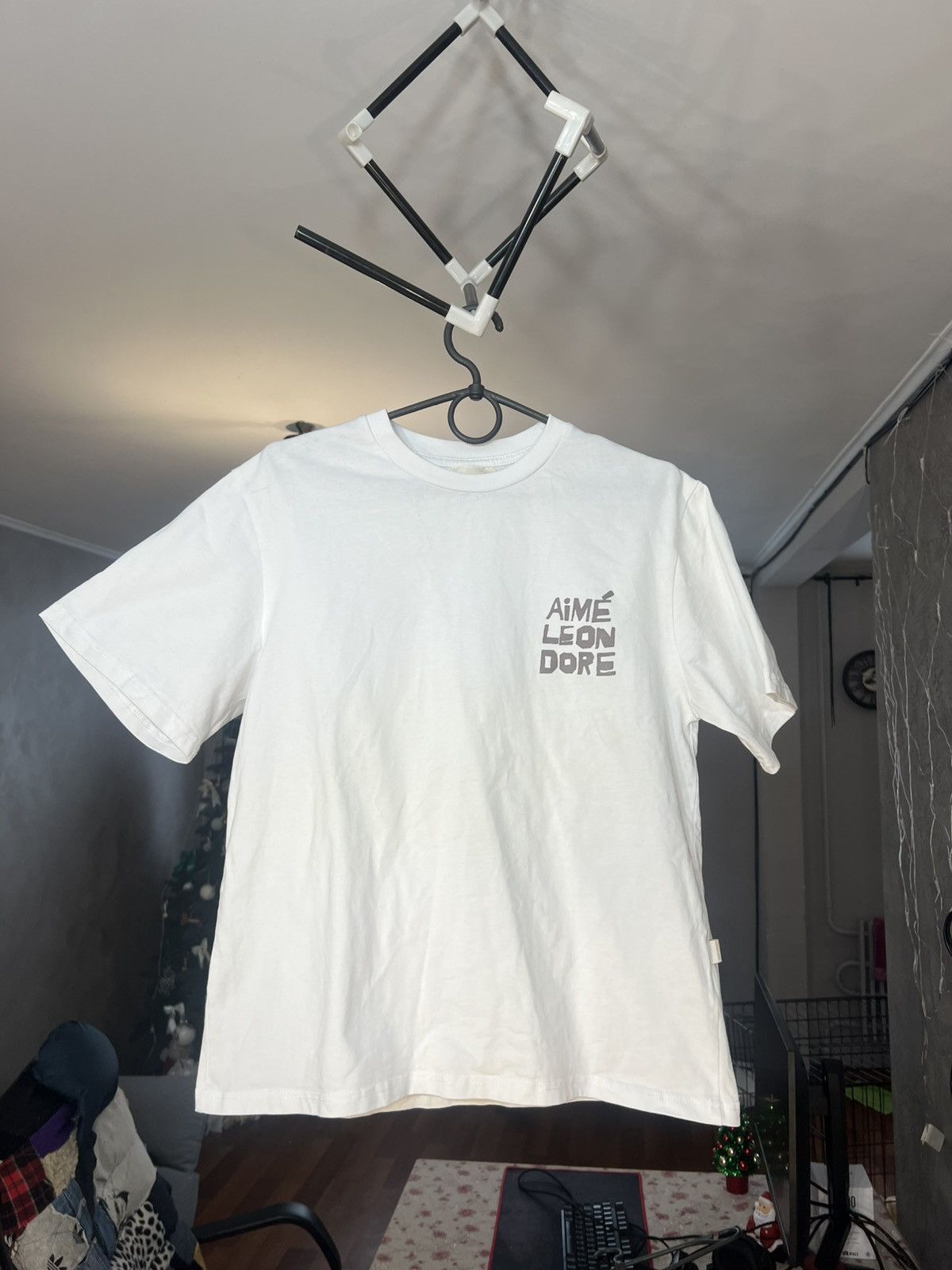 Aime Leon Dore SS Grotesk NY Yankee Tee - Aime Leon Dore | Grailed